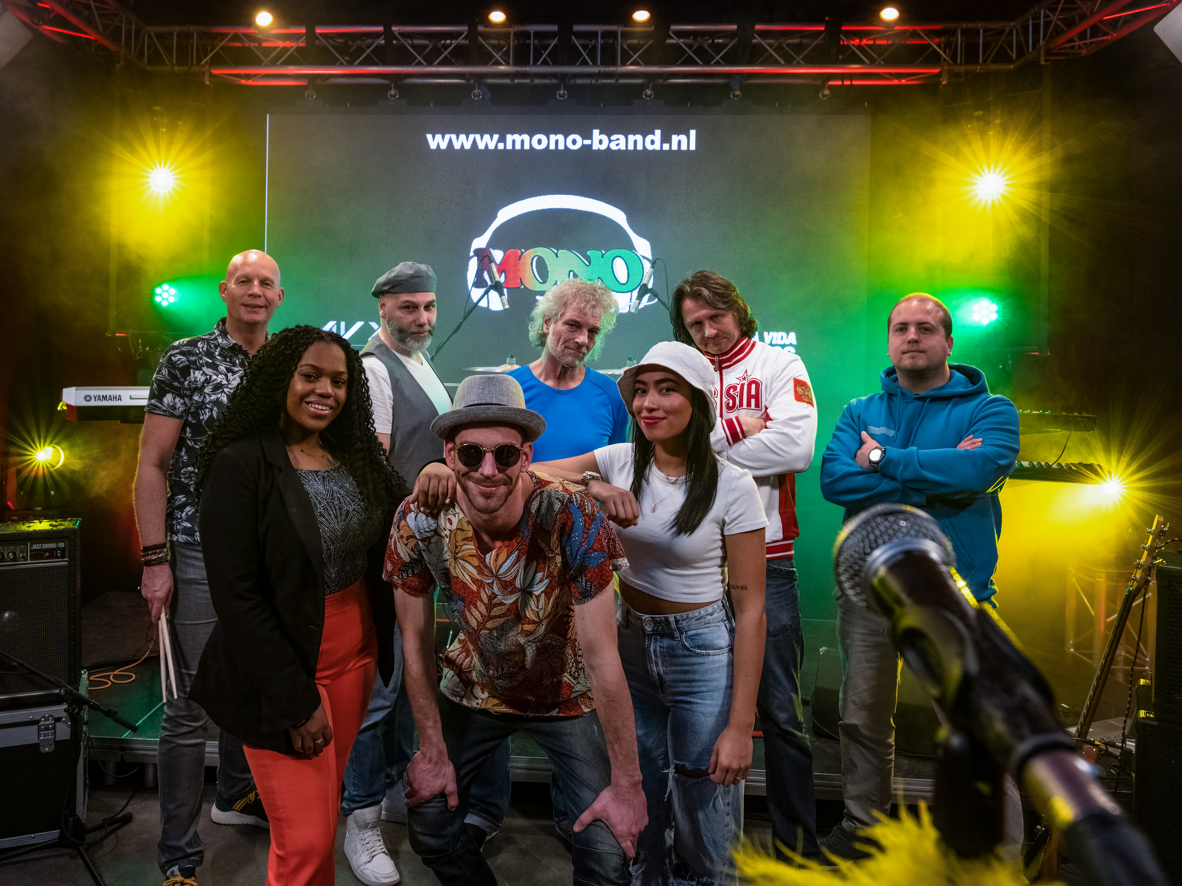 Mono band promotional photos