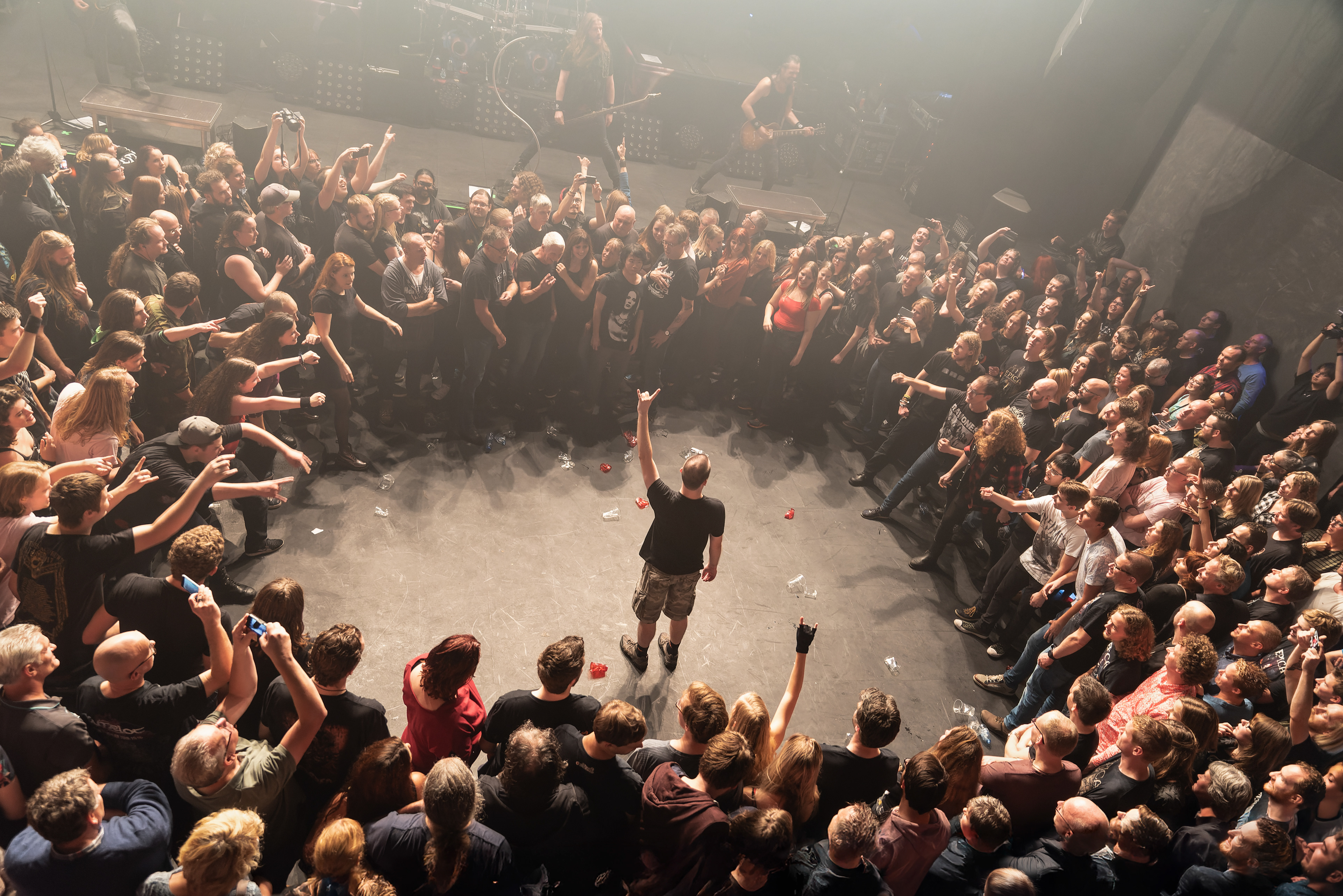 During concert Epica