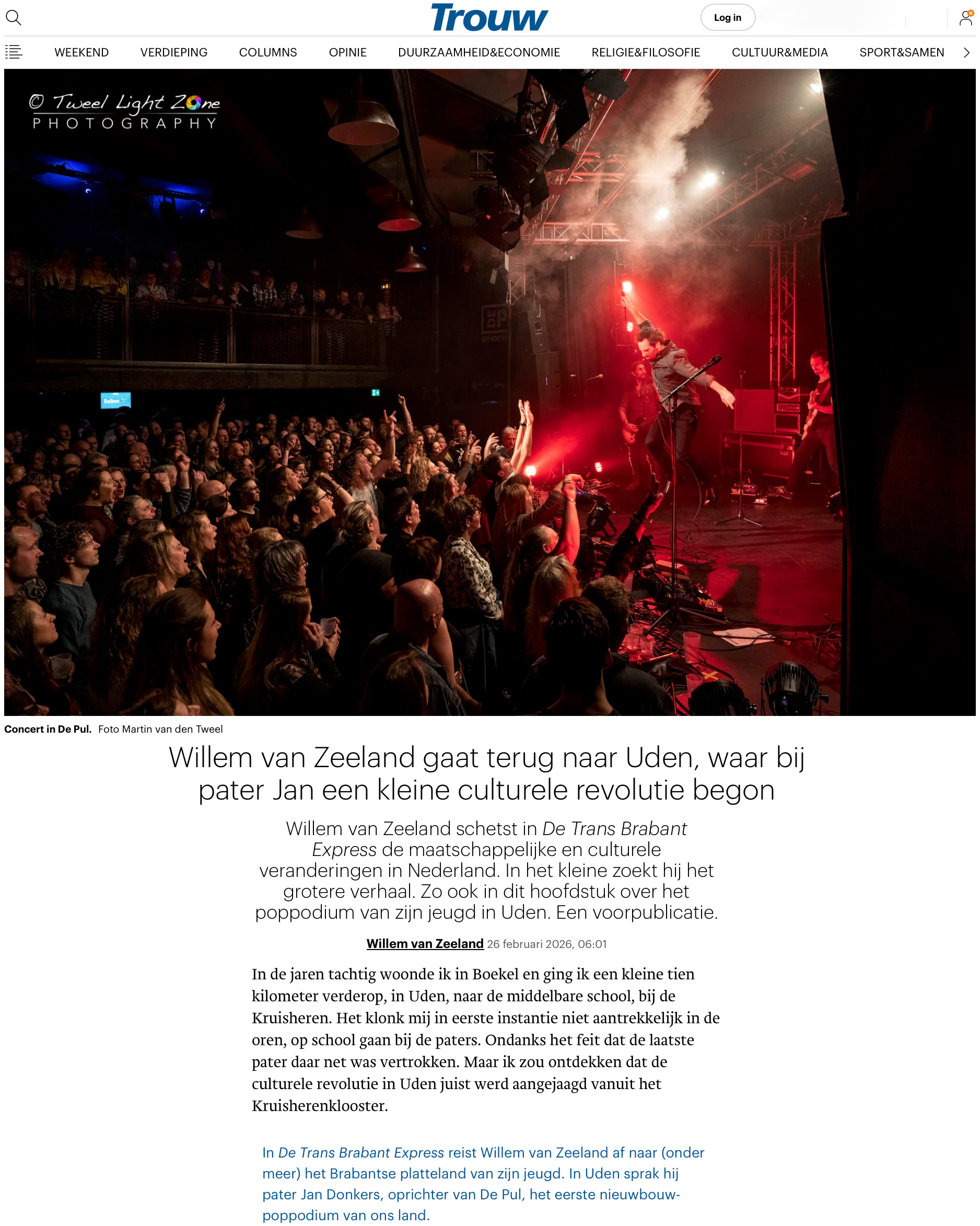 Trouw online