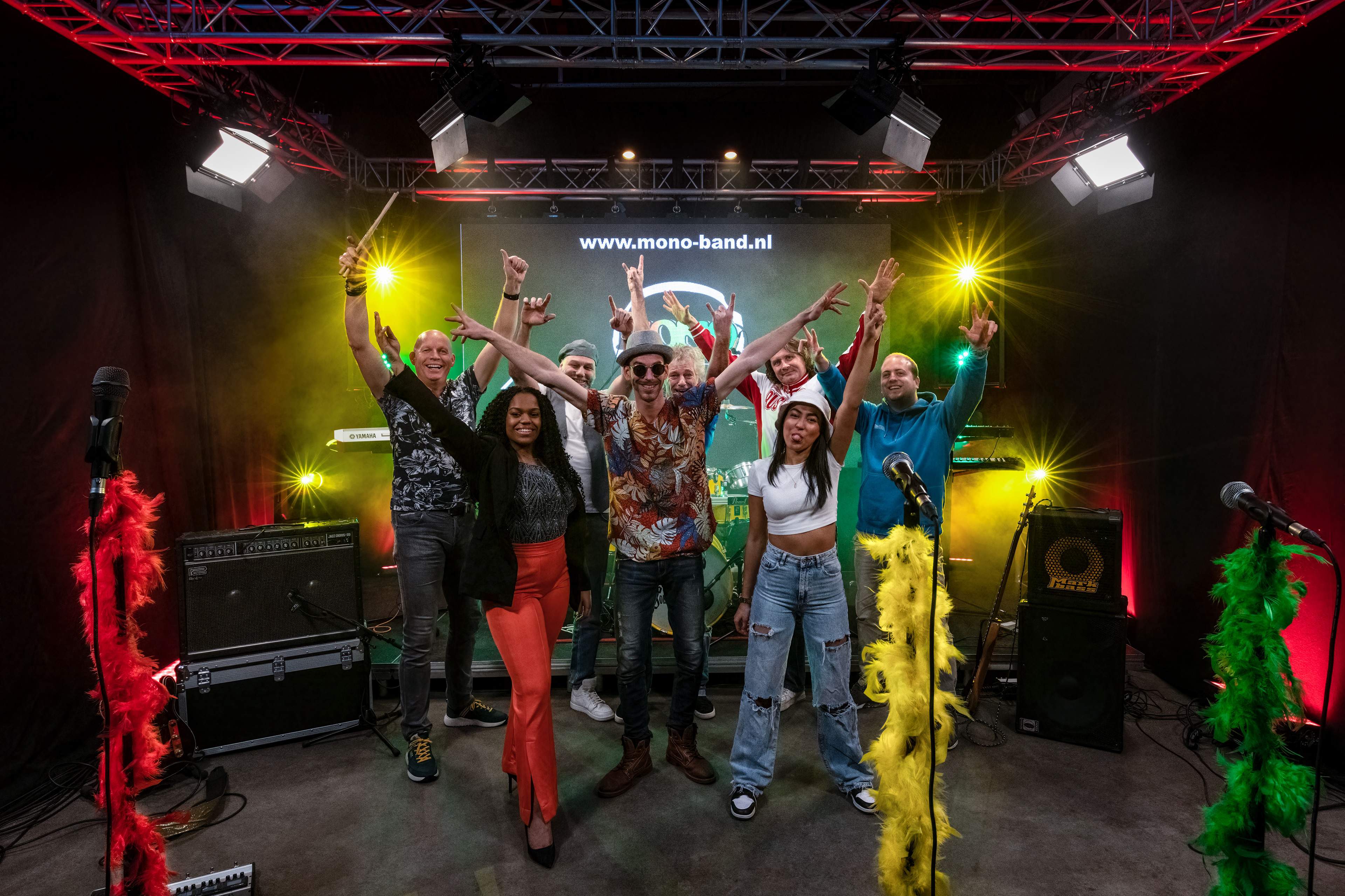 Mono band promotional photos