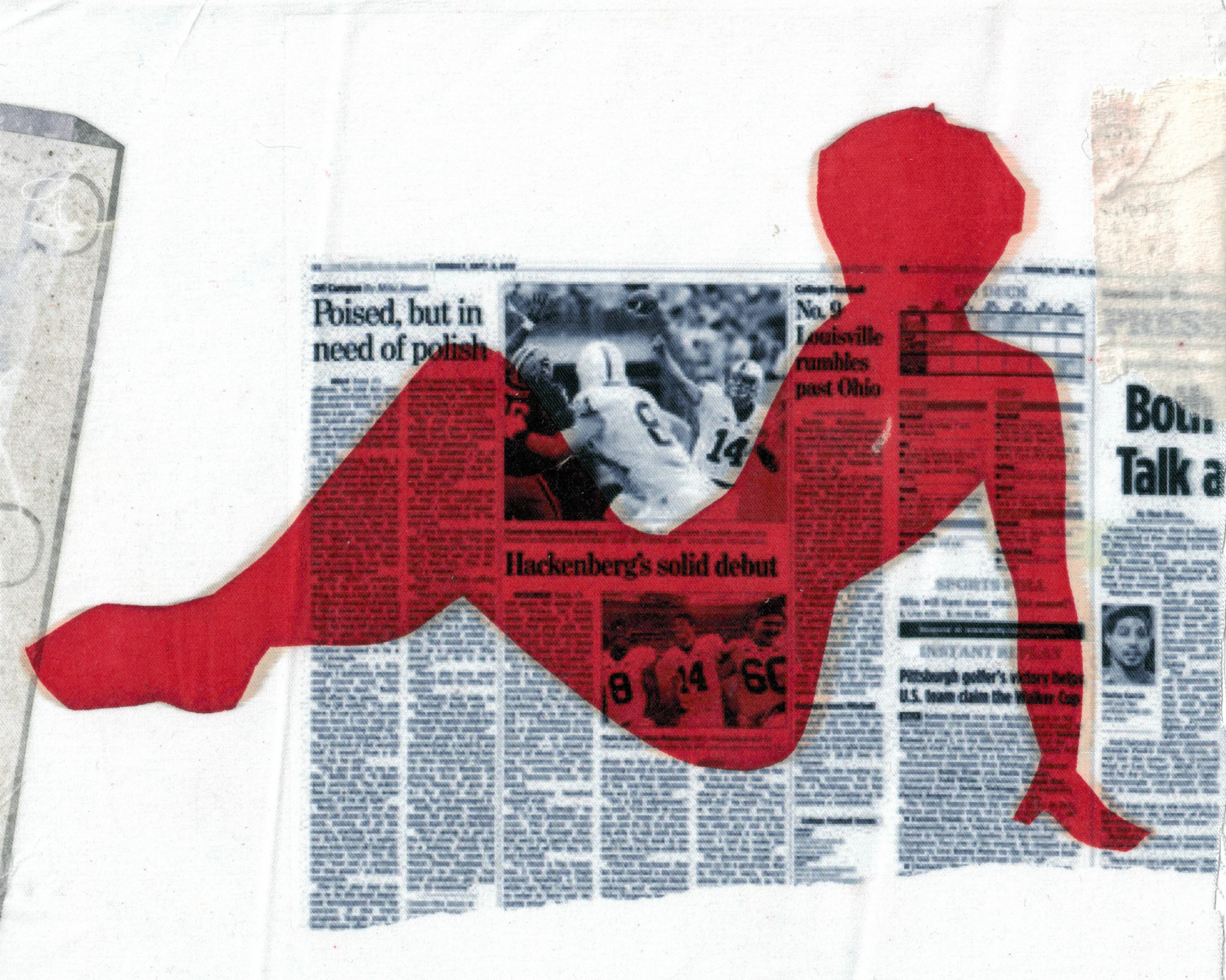 Screenprint and sublimation sample