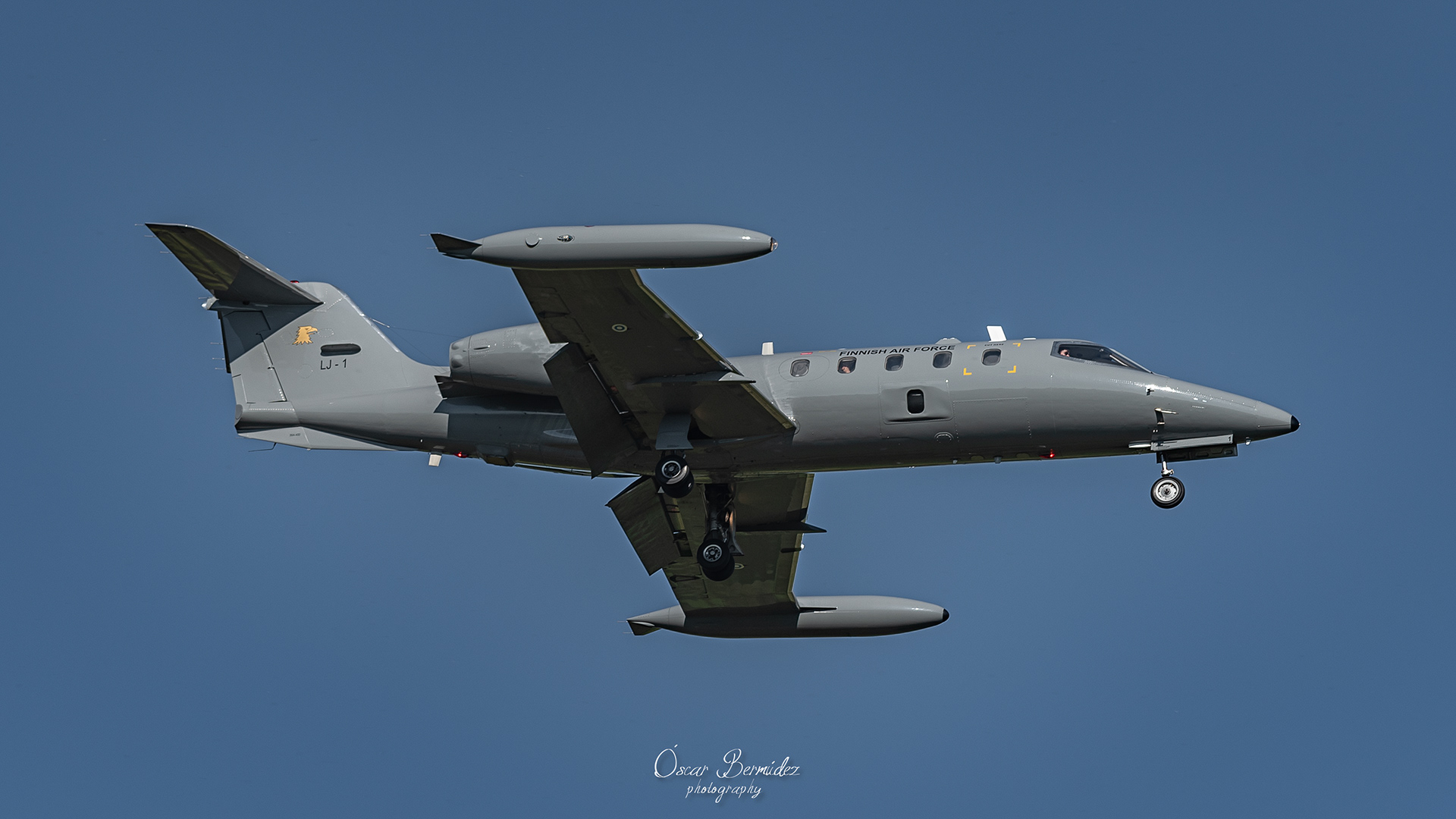 🇫🇮  LJ-1 ✈️ Bombardier Learjet 35A 🌐 Finnish Air Force
