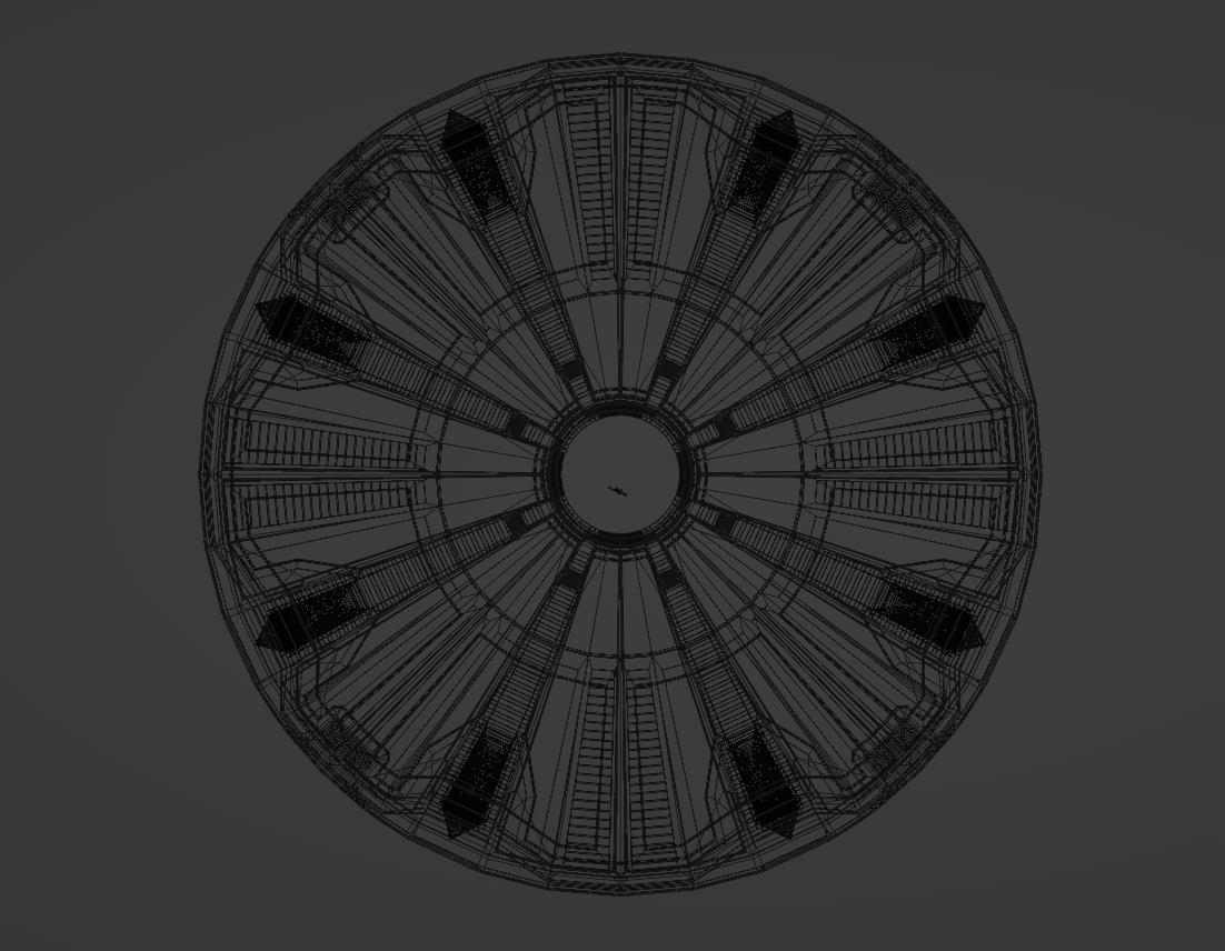 Wireframe of Top