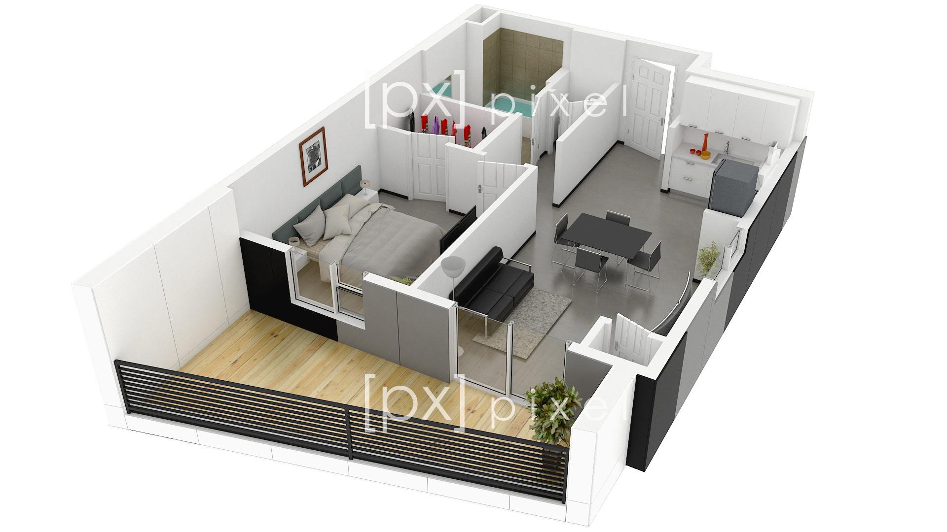 Single Unit - Multi-Family Building - L.A - California