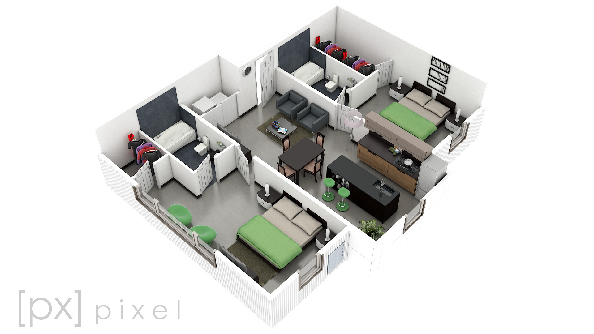 Single Unit - Multi-Family Building - L.A - California