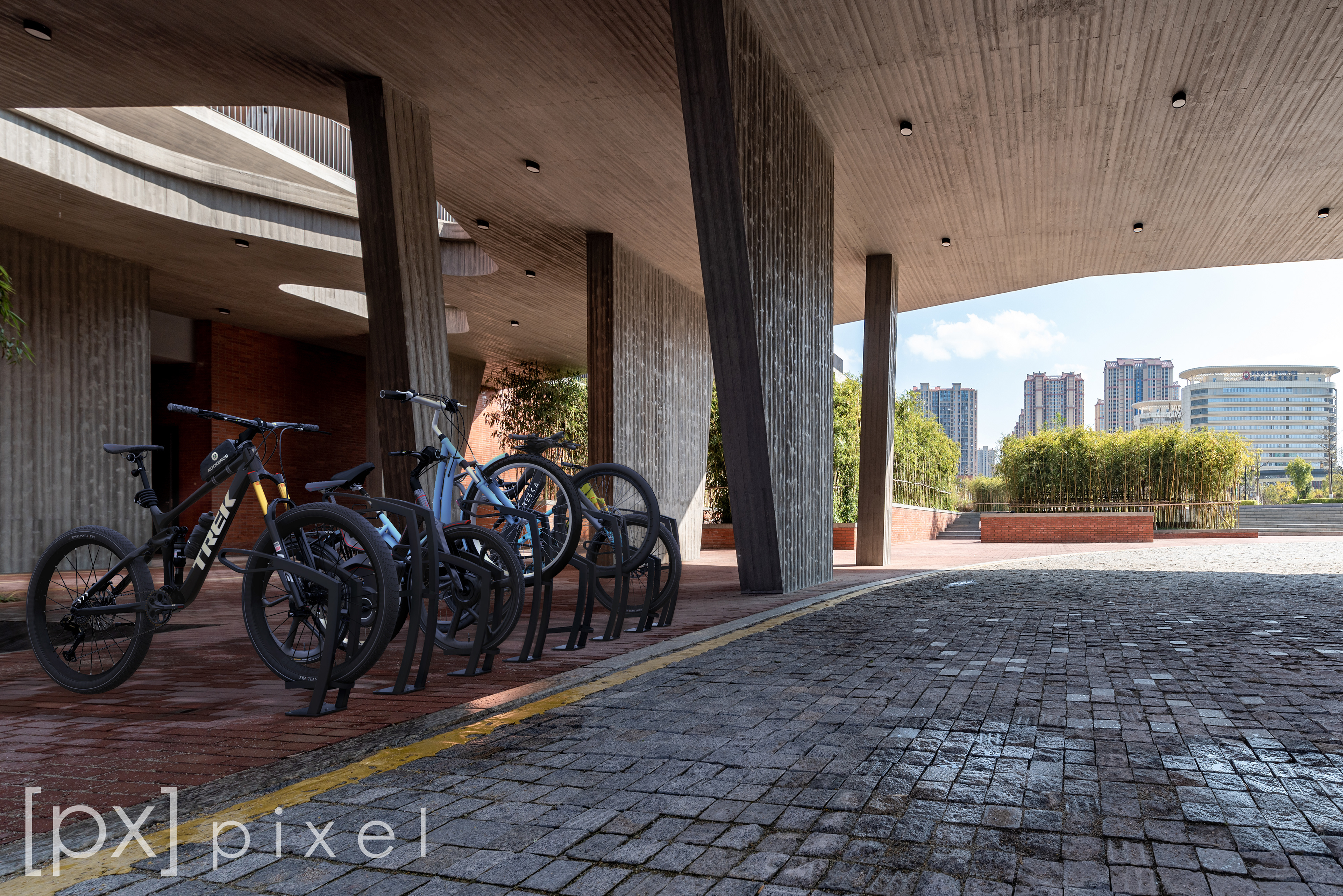 EZ-Density™_Kinetic Bike Parking ™ Copyright Product