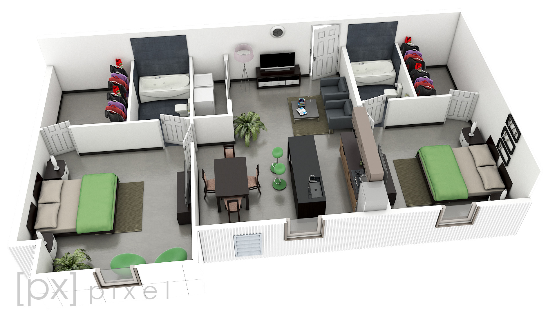 Single Unit - Multi-Family Building - L.A - California