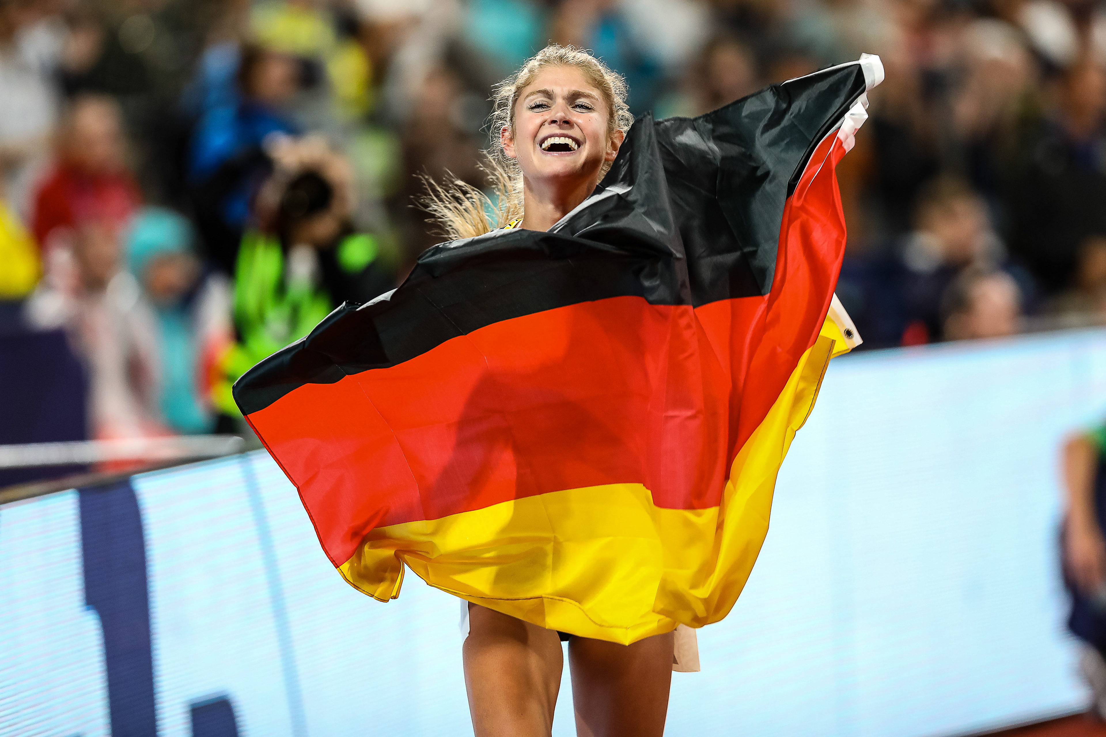 Gold fuer Konstanze Klosterhalfen