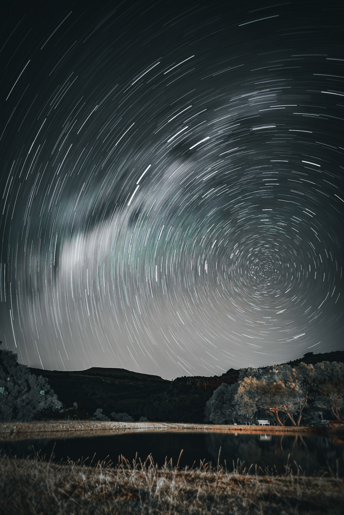 "Komati Gorge Star Trails"