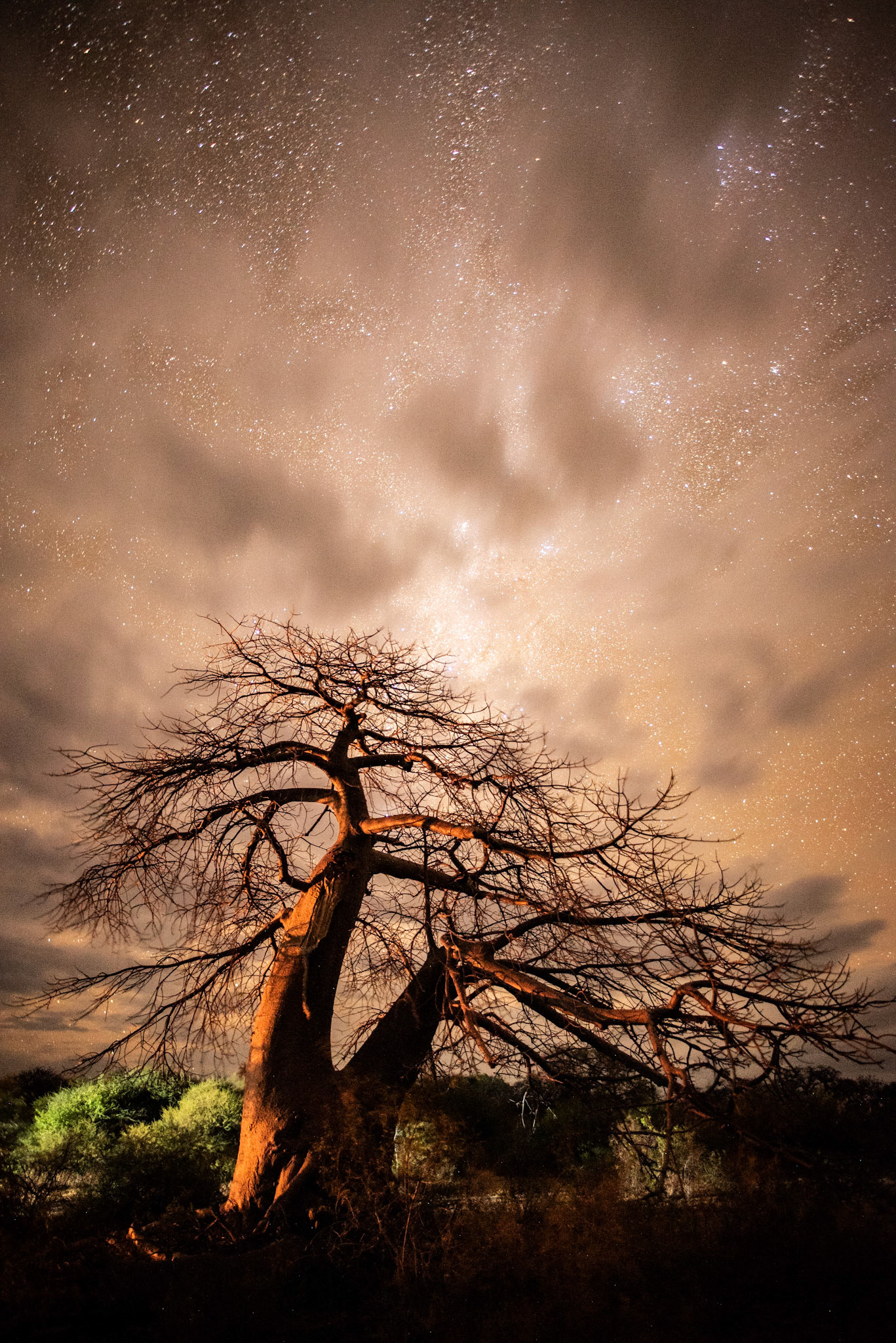 "Kubu Weather at Night"