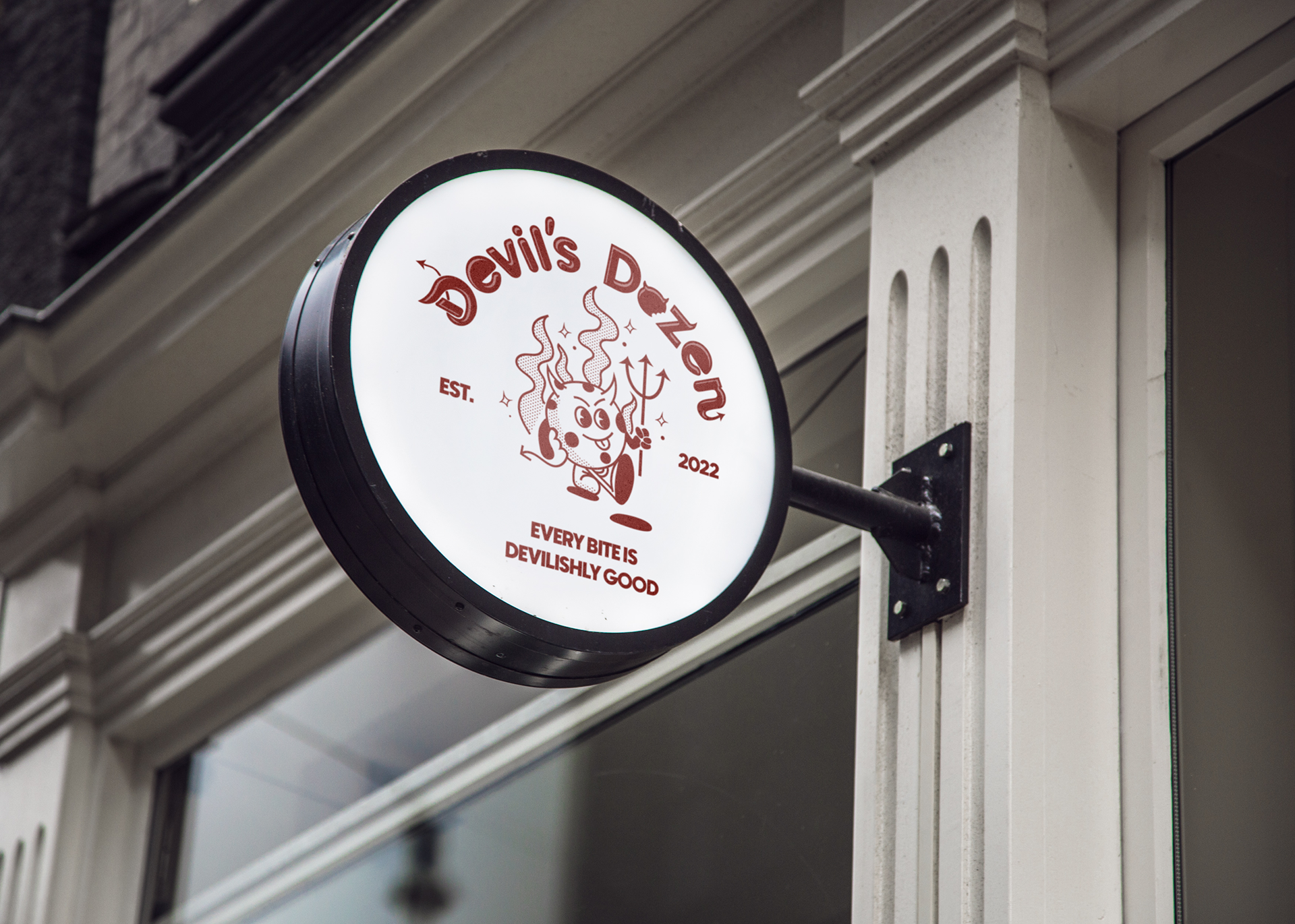 Devil's Dozen Signage