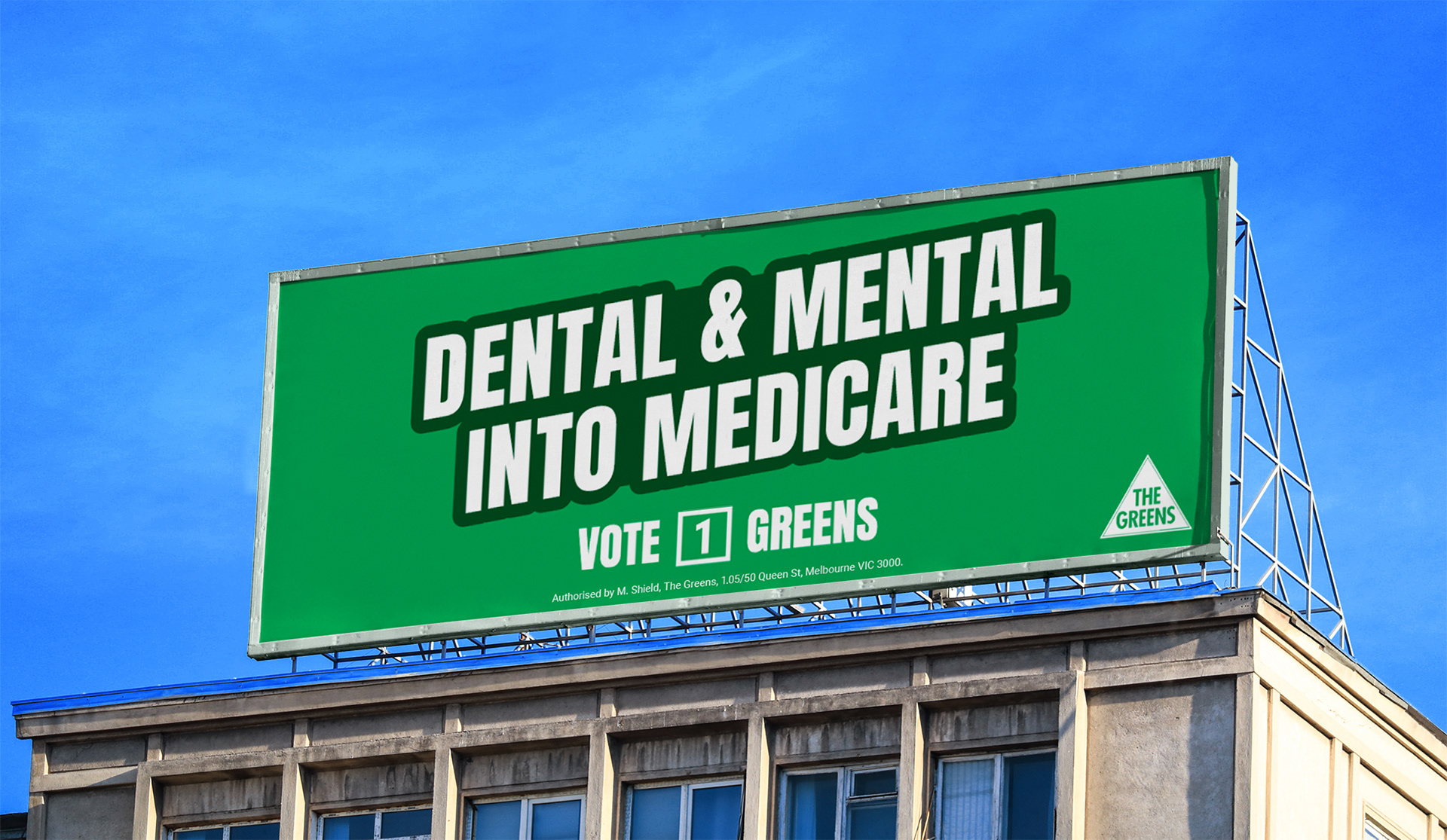 Federal Election billboard