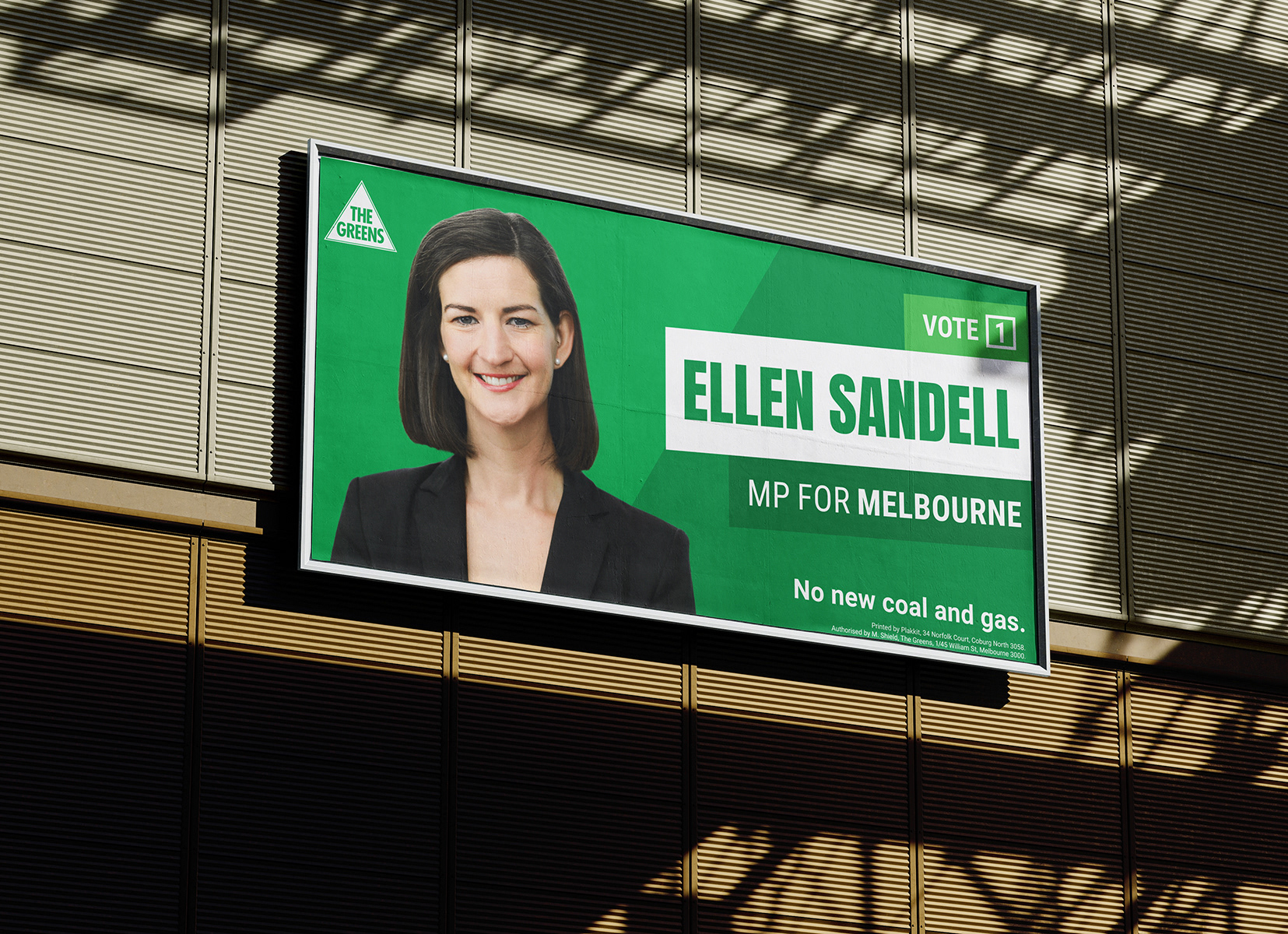 VIC State Election billboard