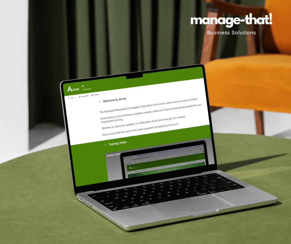 ANNIE- Company Intranet (SharePoint)