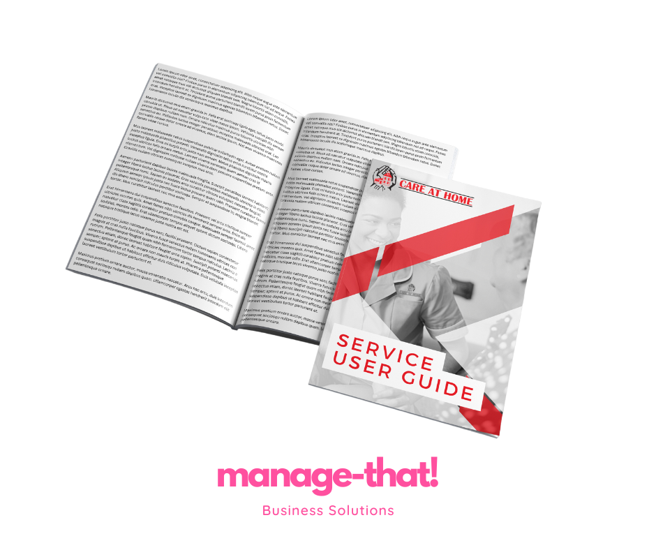 Service User Guide / Information Booklets