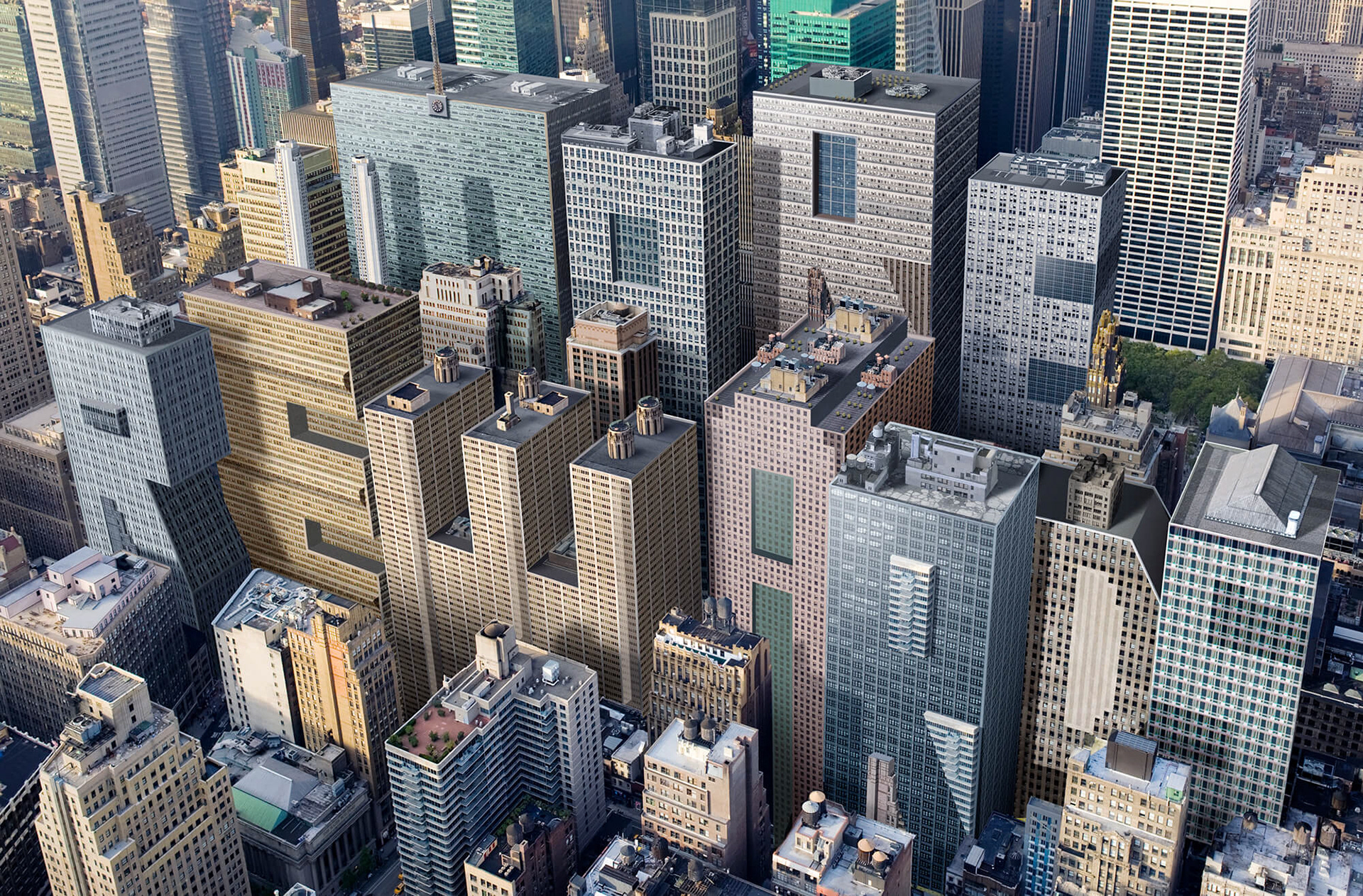 Conceptual and property retouching.