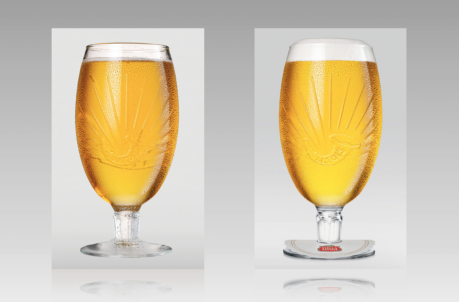 Drinks retouching.