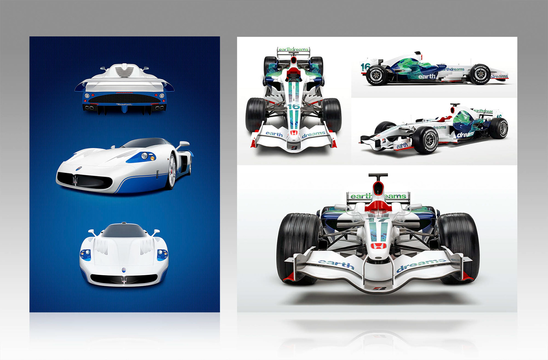 Motorsport retouching.