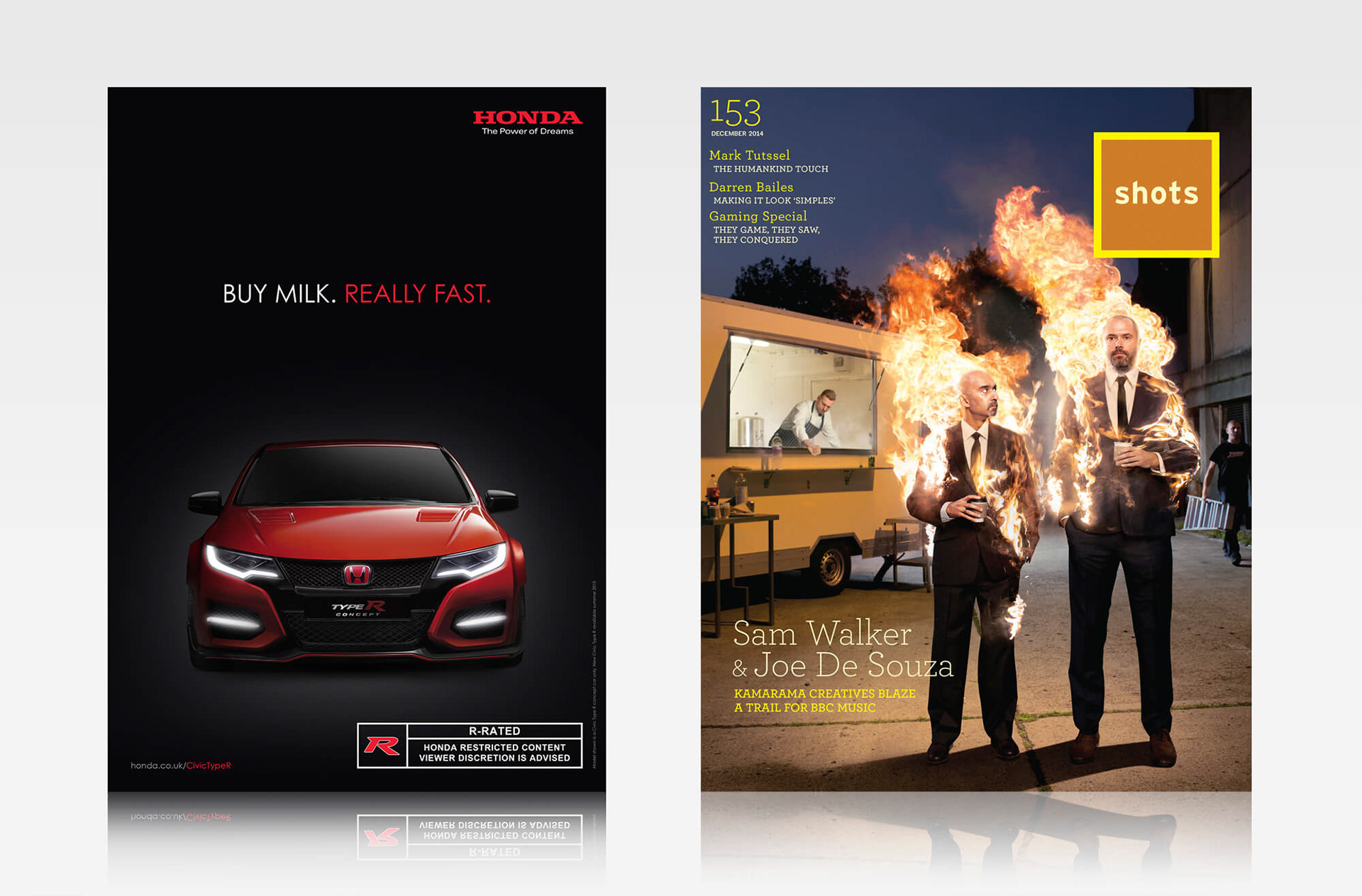 Automotive and editorial retouching.