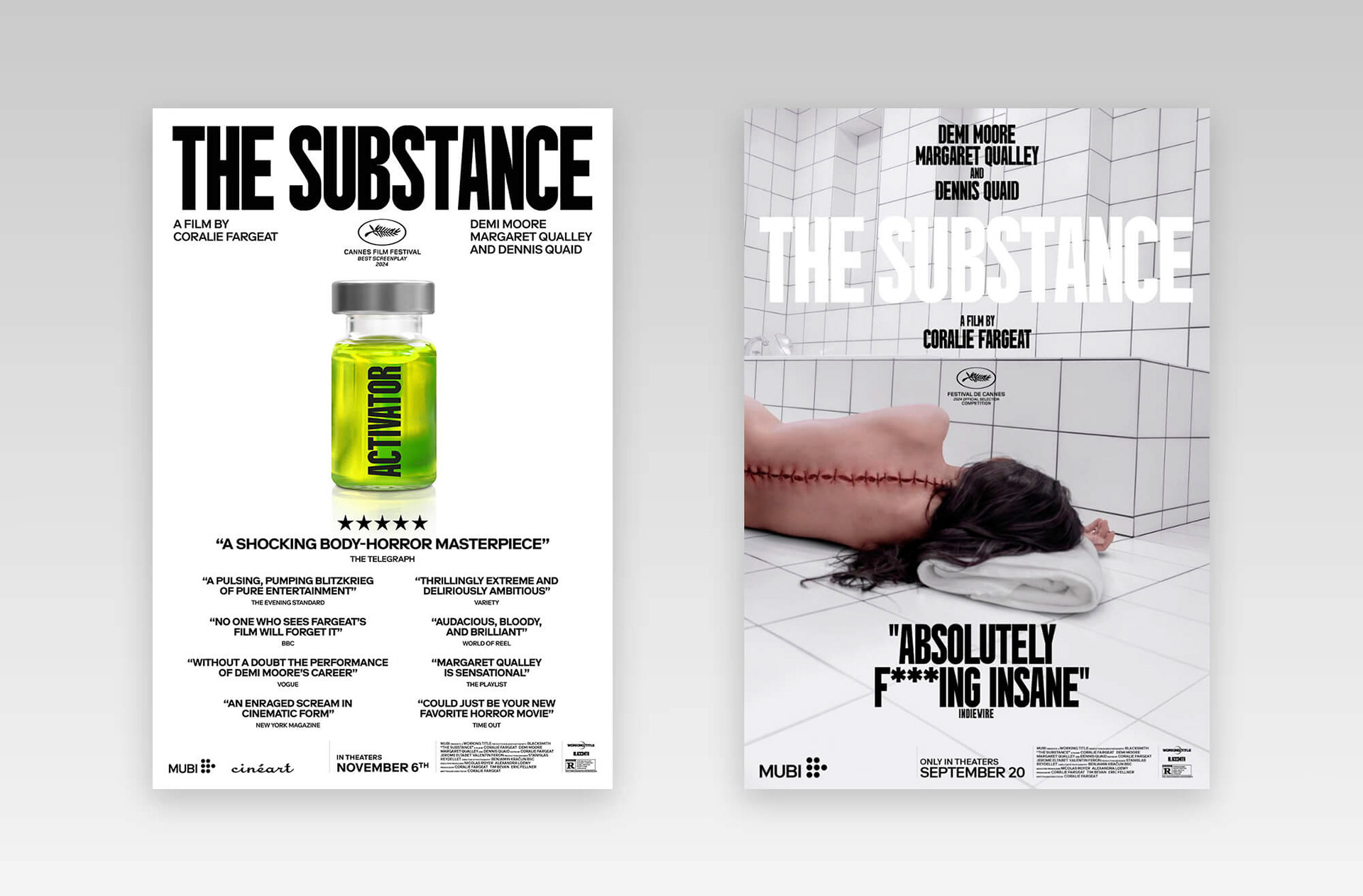 Movie poster retouching.