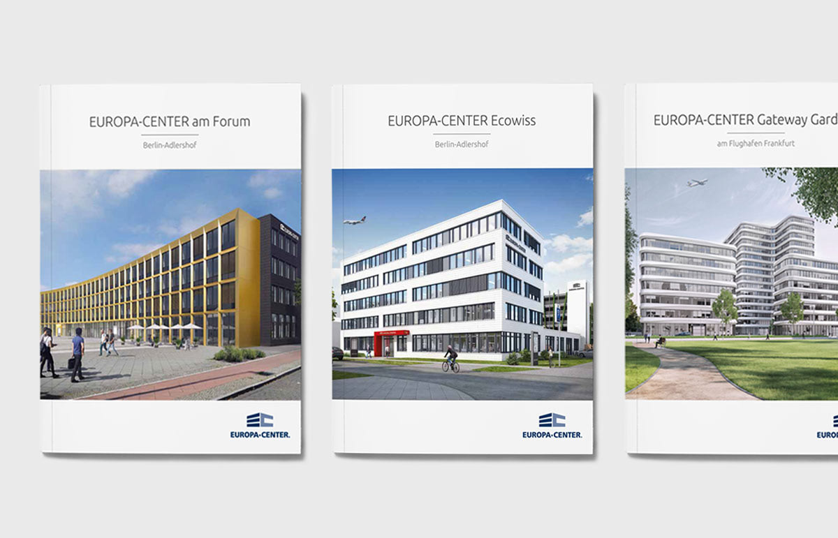 Broschüren, Titelbilder,  Immobilienunternehmen, Design, Grafik, Konzeptentwicklung, Hamburg