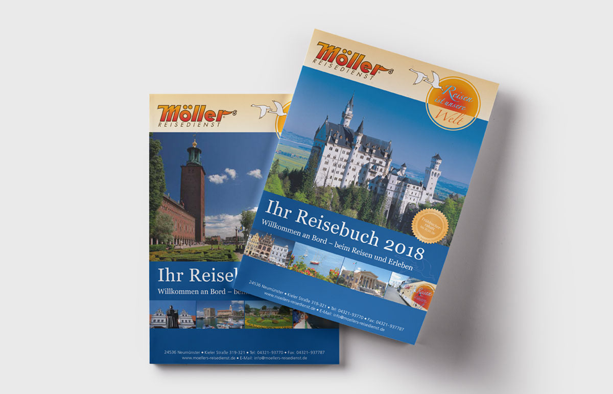 Katalog, Reiseunternehmen, Design, Grafik, Hamburg, Titelseiten