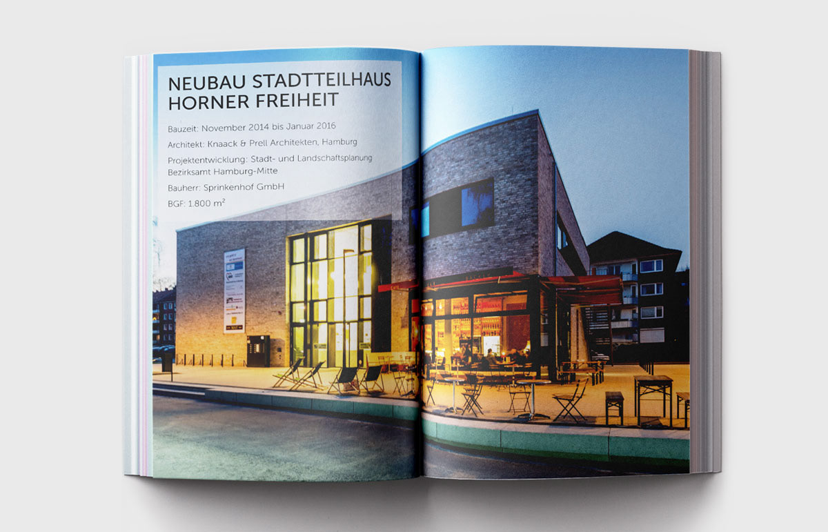 Broschüre, Immobilienverlag, Design, Grafik, Hamburg, Innenseiten