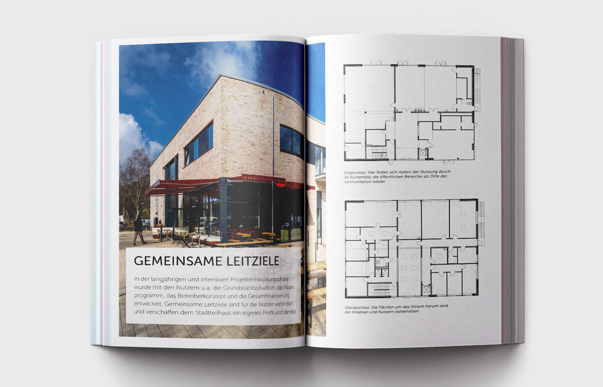 Broschüre, Immobilienverlag, Design, Grafik, Hamburg, Innenseiten