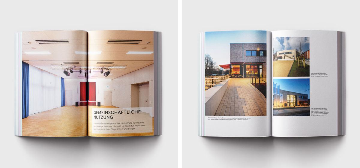 Broschüre, Immobilienverlag, Design, Grafik, Hamburg, Innenseiten
