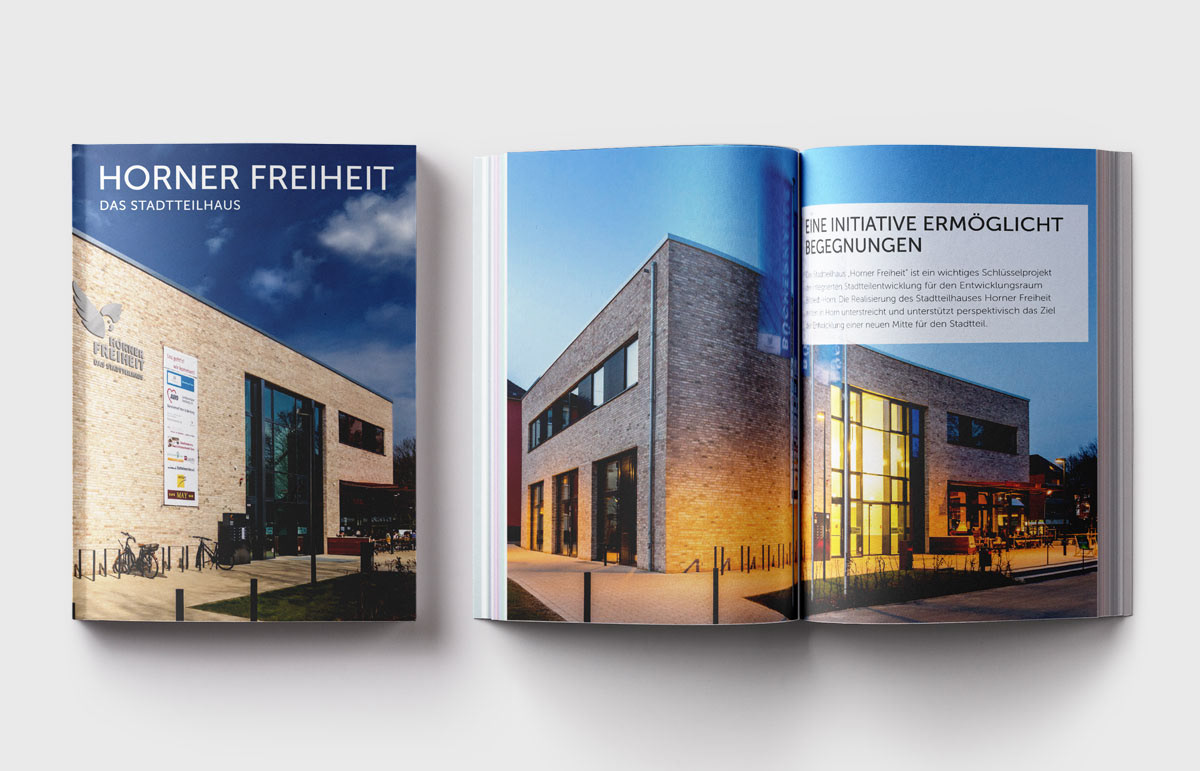 Broschüre, Immobilienverlag, Design, Grafik, Hamburg