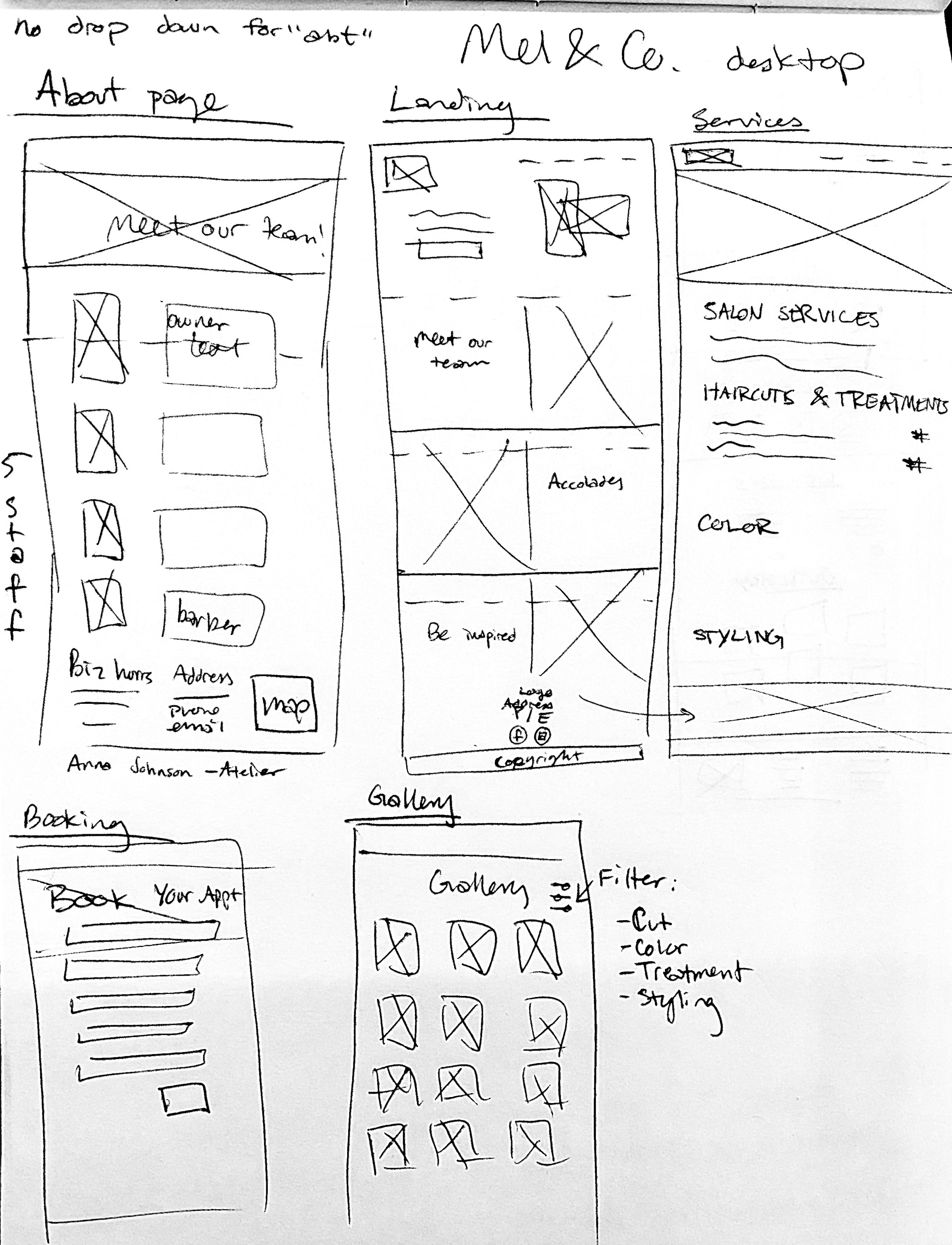 General wireframe