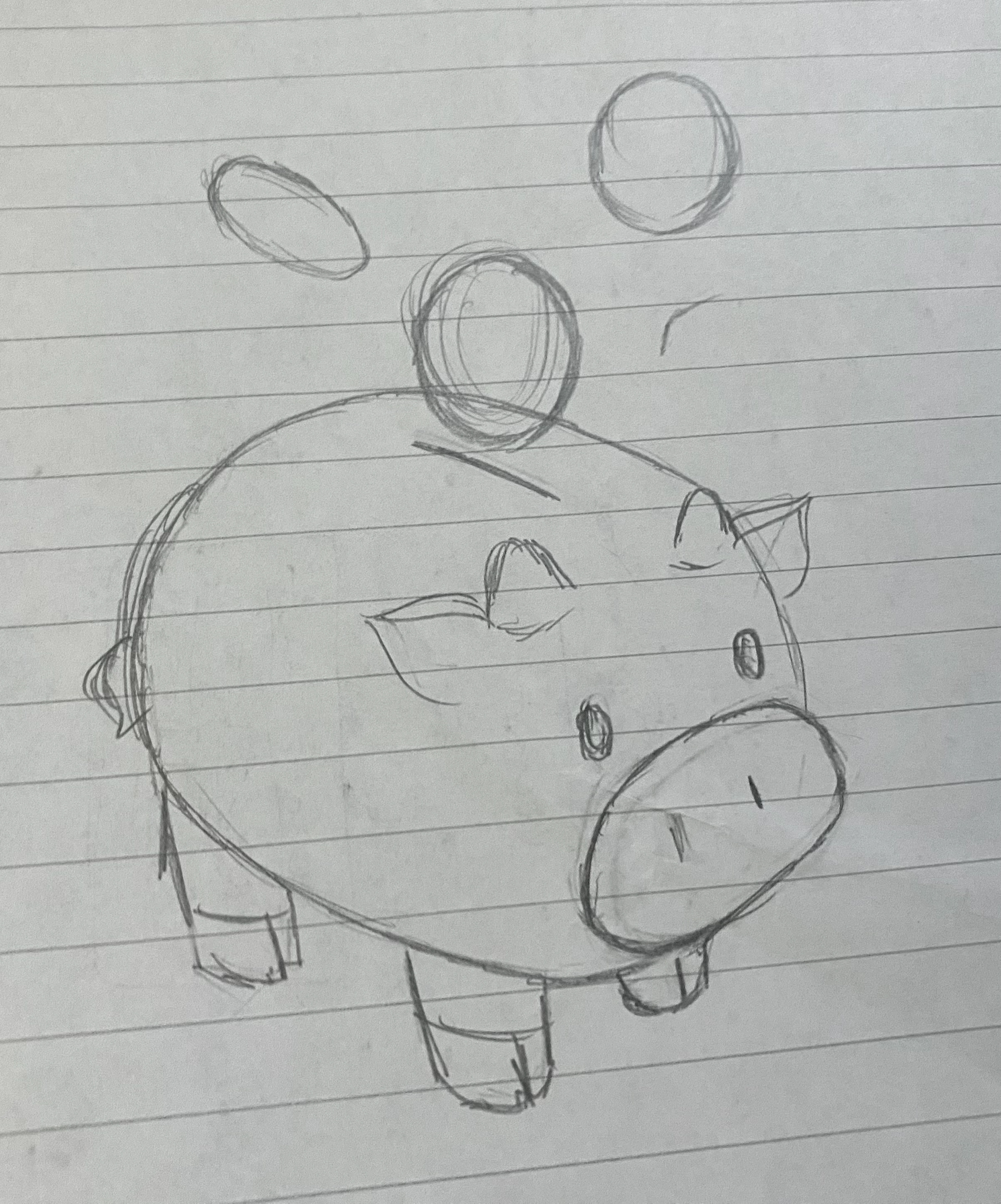 Sketch of mascot