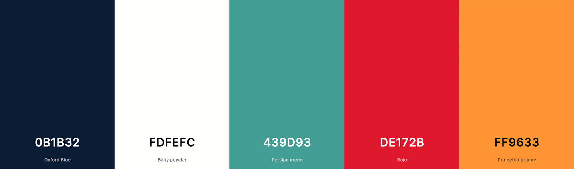 Color palette