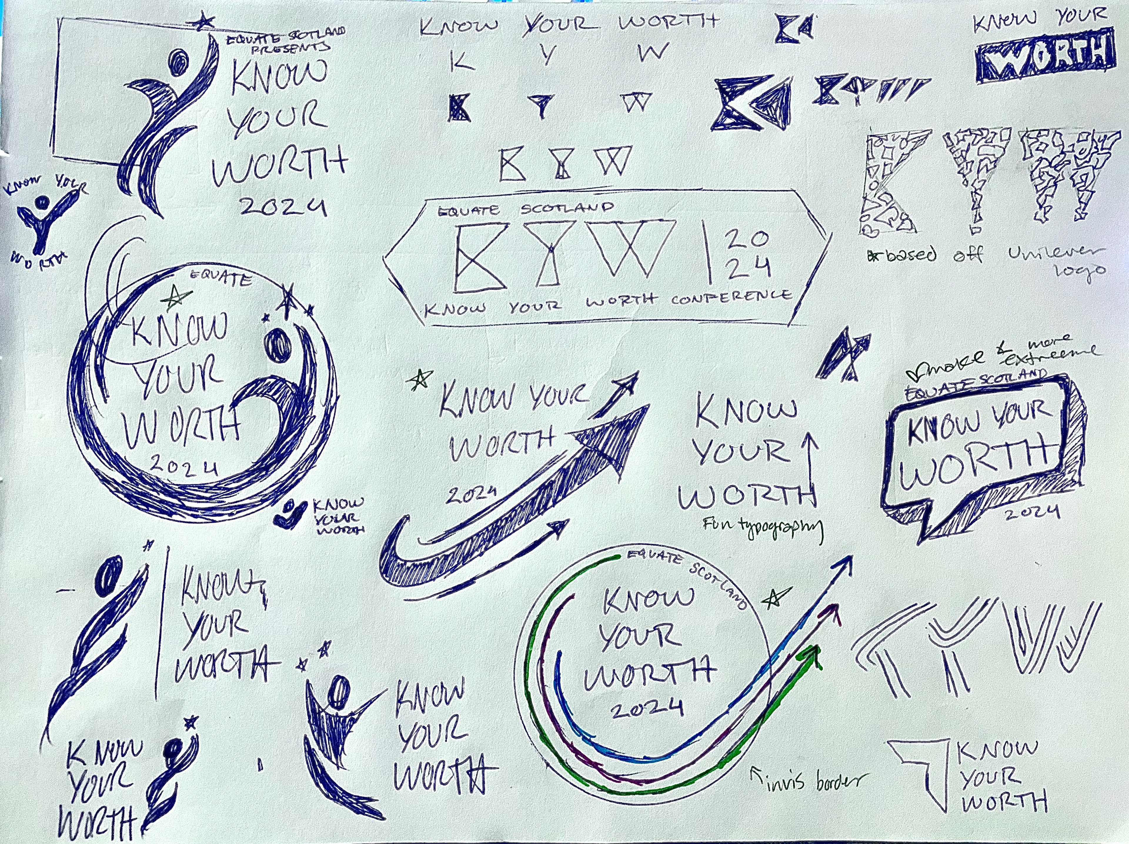 Logo sketches