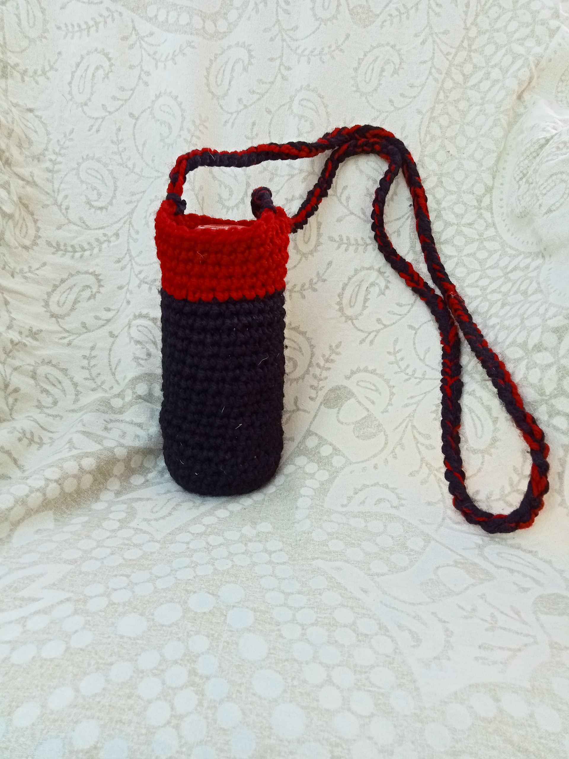 red & black without