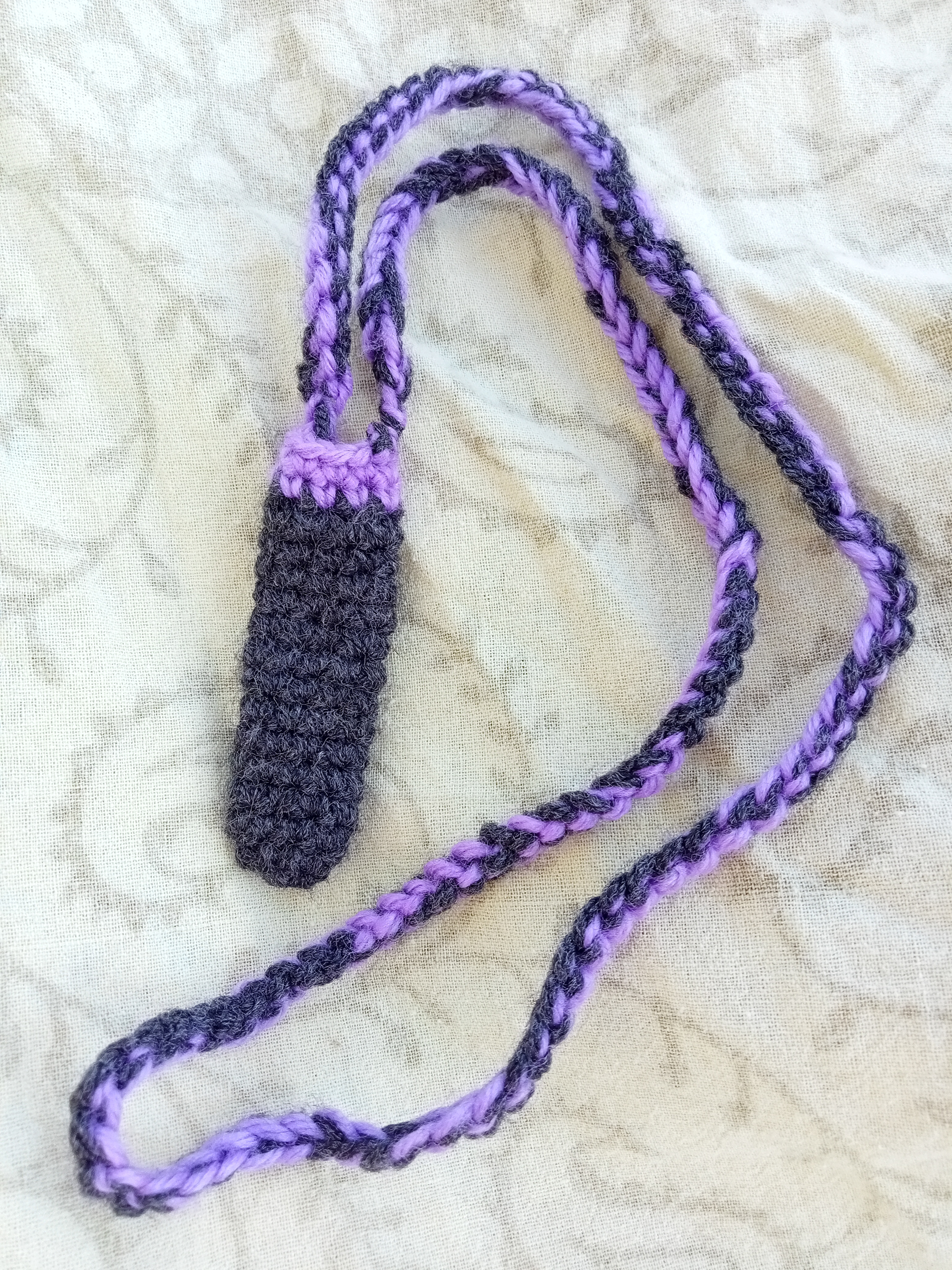 grey & purple