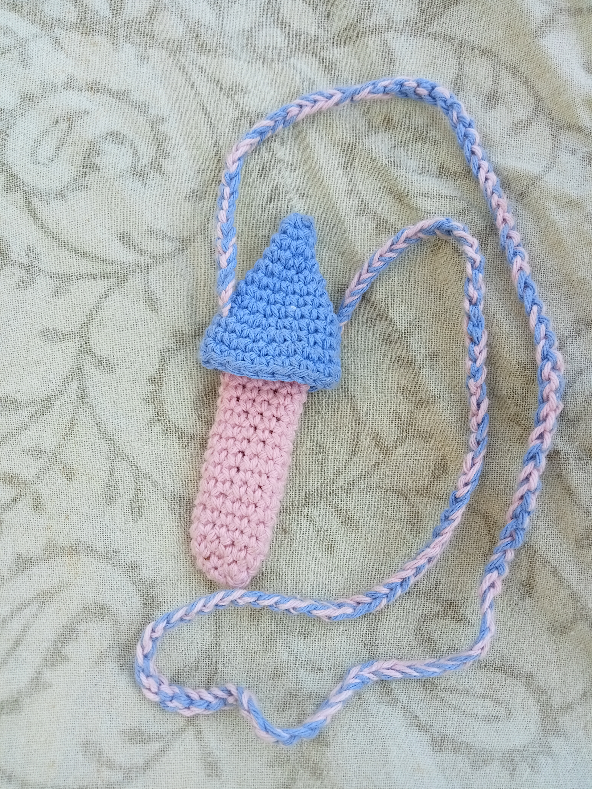 blue & pink