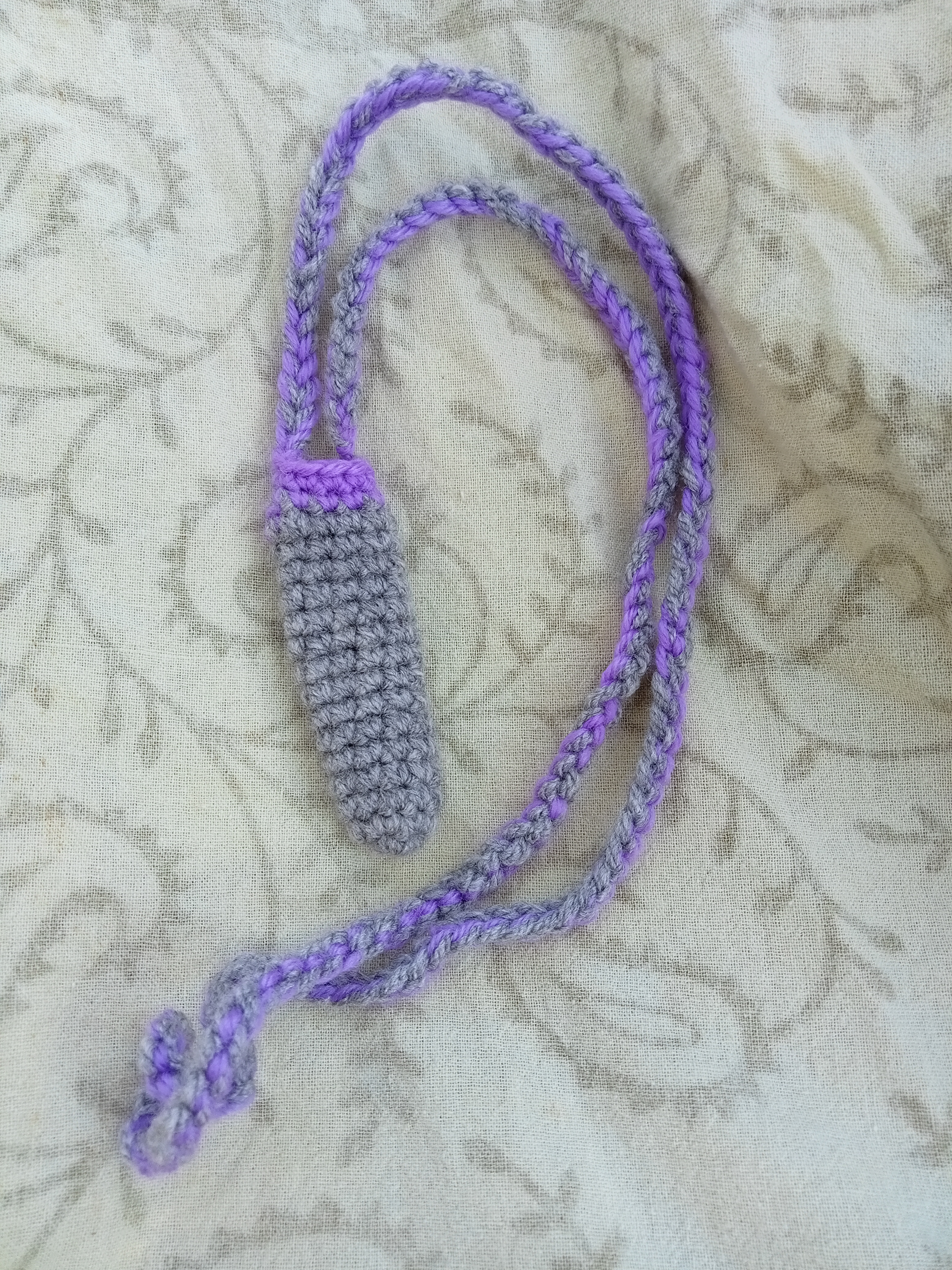 grey & purple