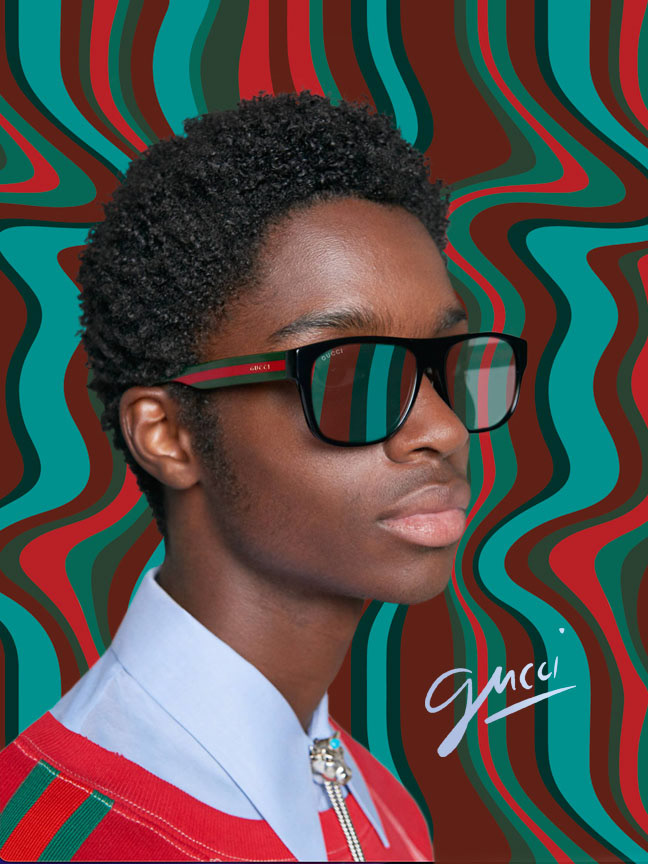 Gucci Sunglasses Poster