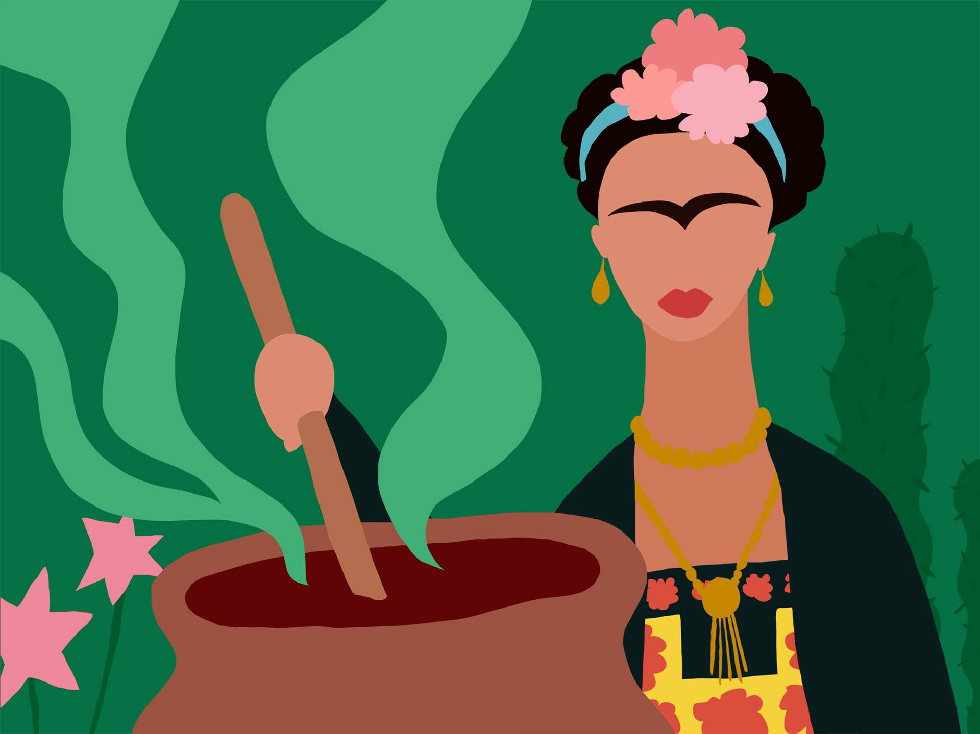 Frida Makes Mole