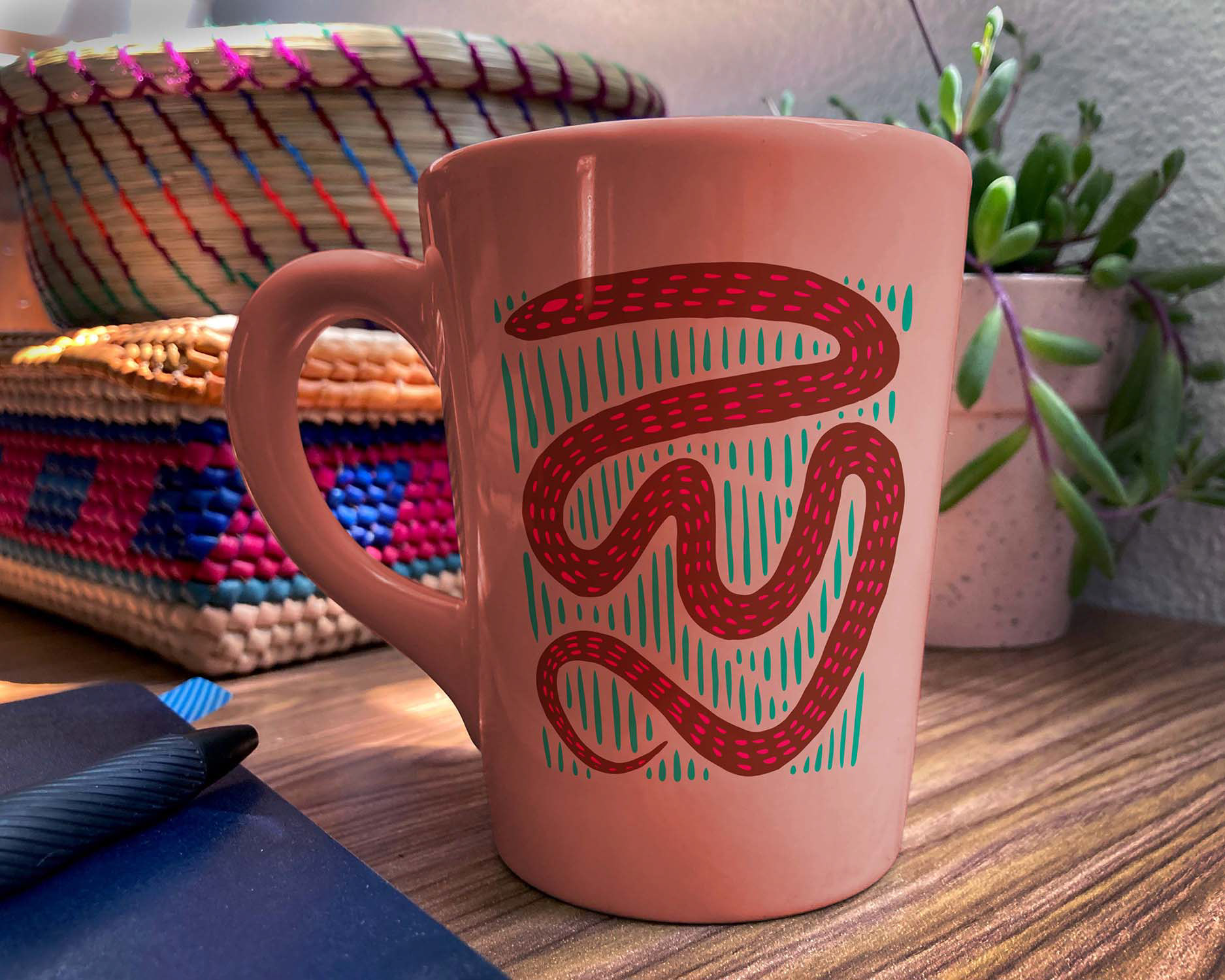 Snake in Grass - Mug (Anfora)