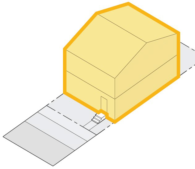 Figure 9: Townhouse Building (Via Daniel Parolek)
