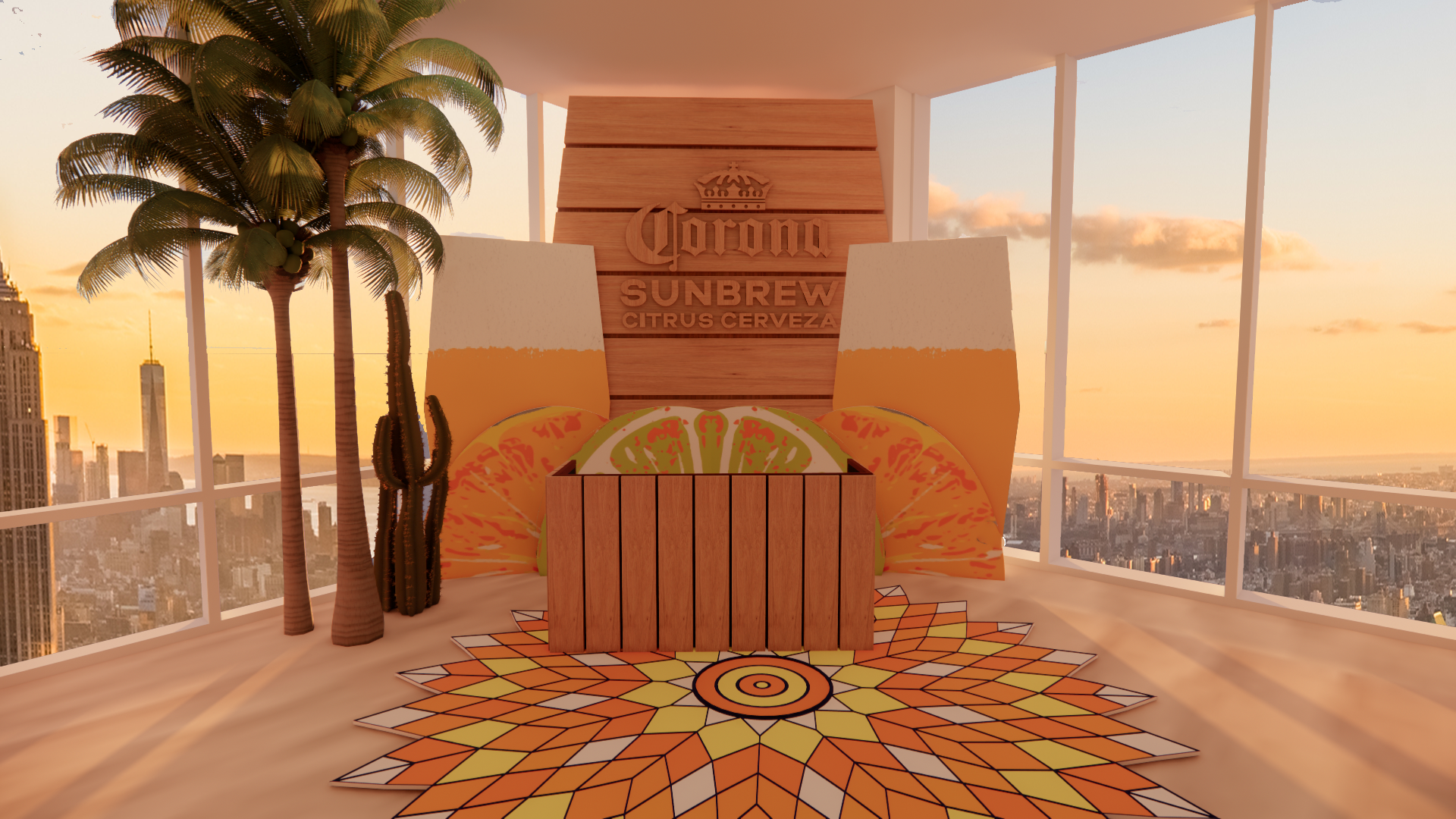 Here is the DJ booth where guests are invited to dance and live their fine life.