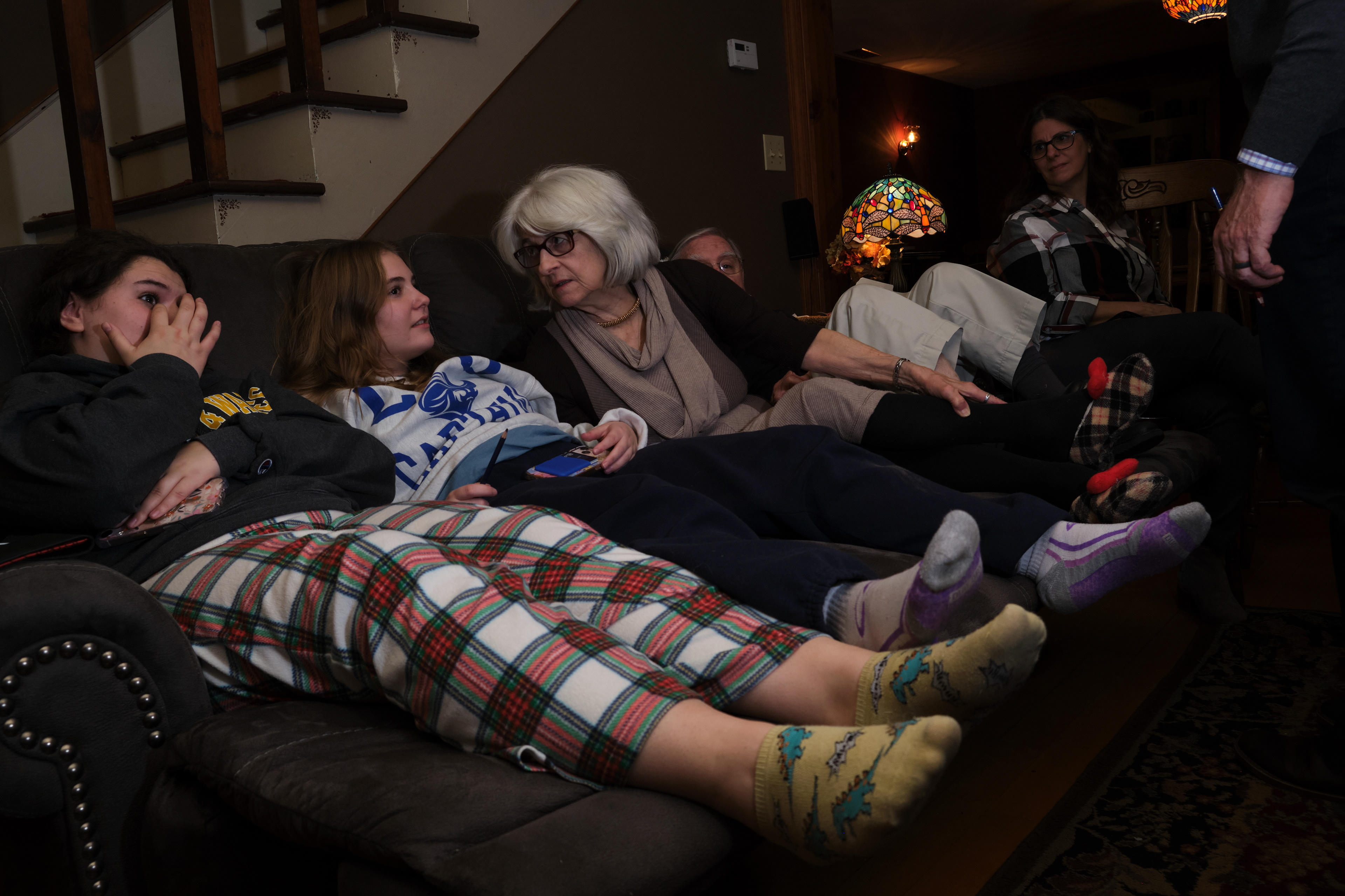 Gandolfo's thanksgivings are the best time for gossip. 