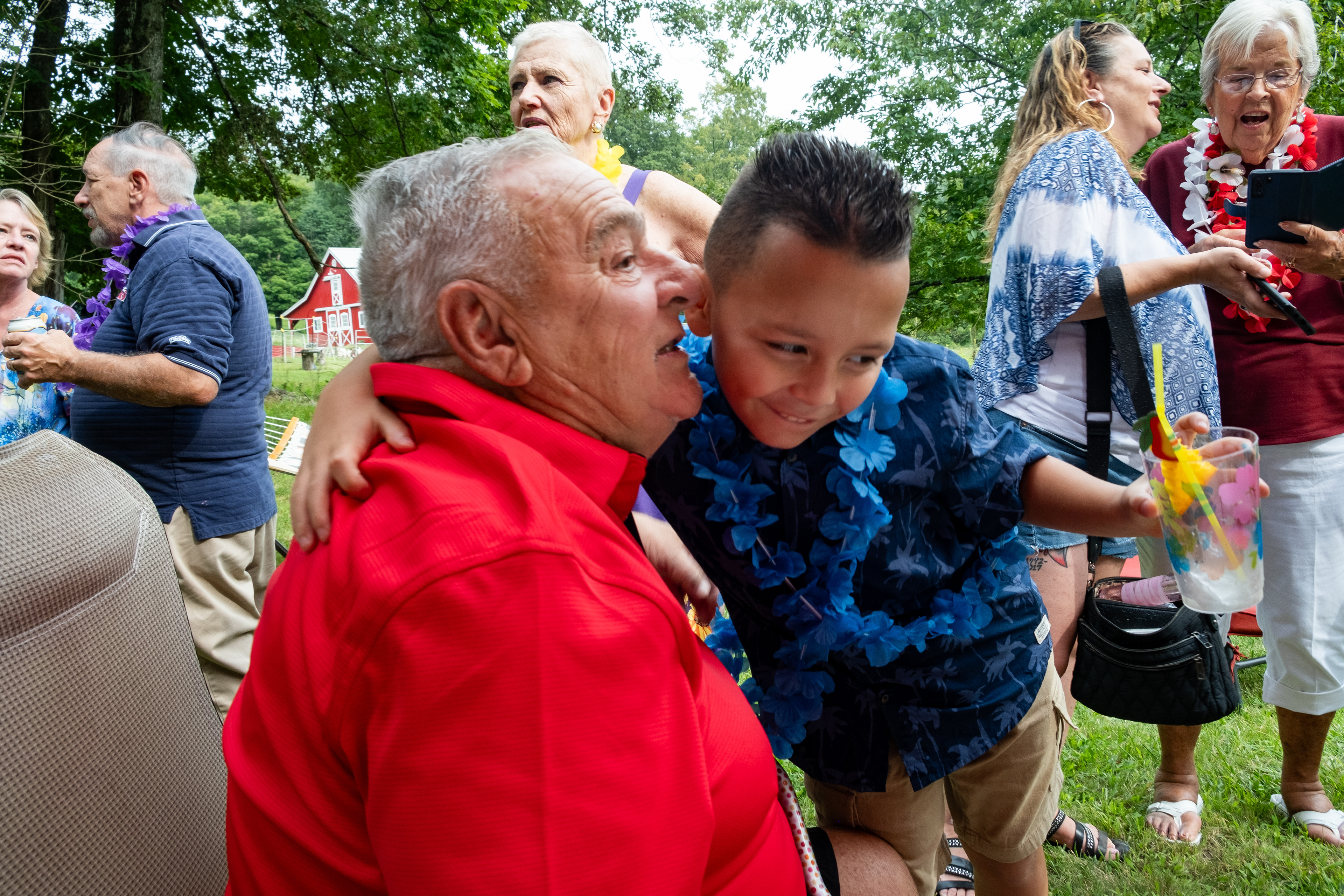 Secrets shared at Papa's 80th. 