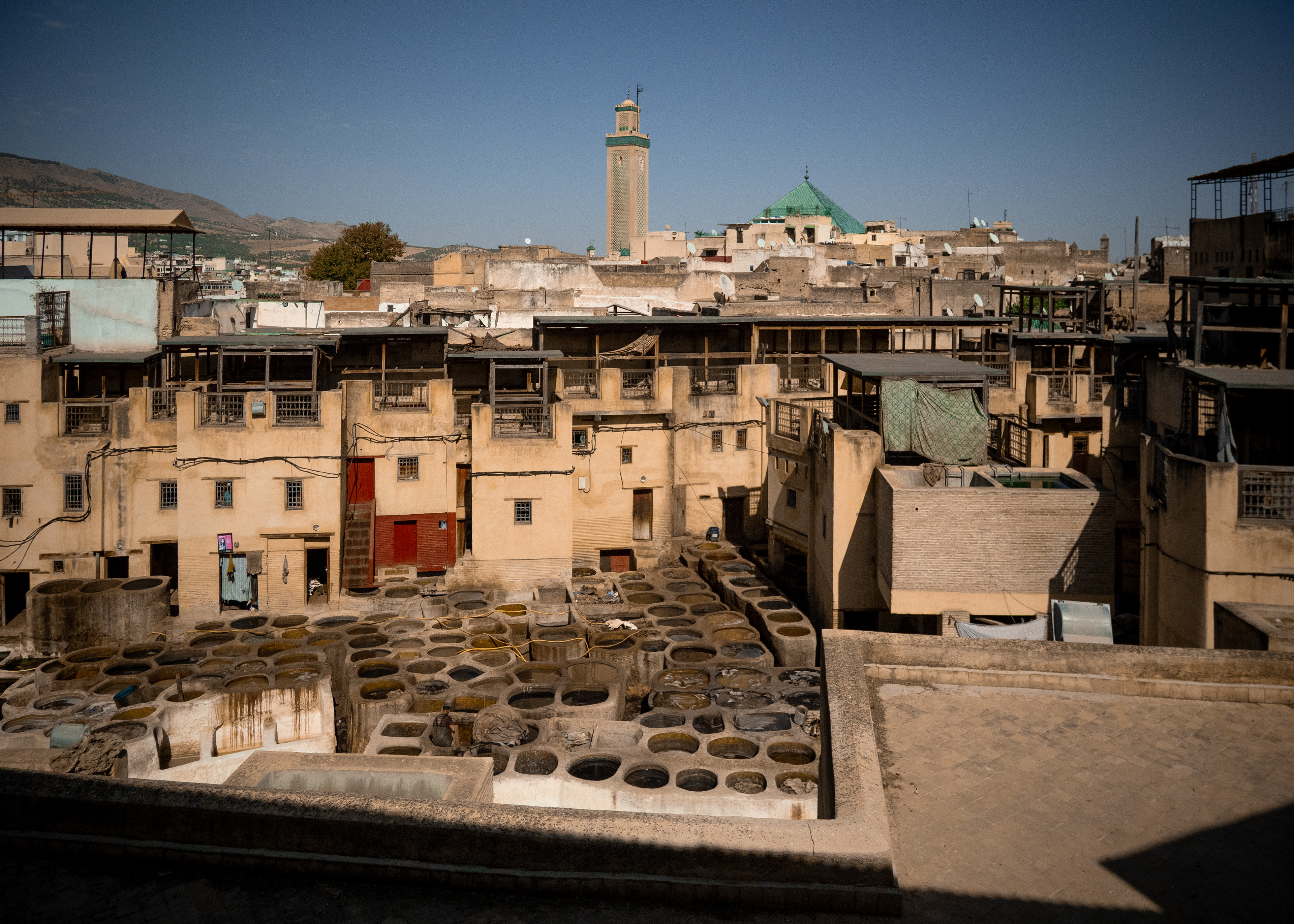 Curtiduría Chouara, Fez