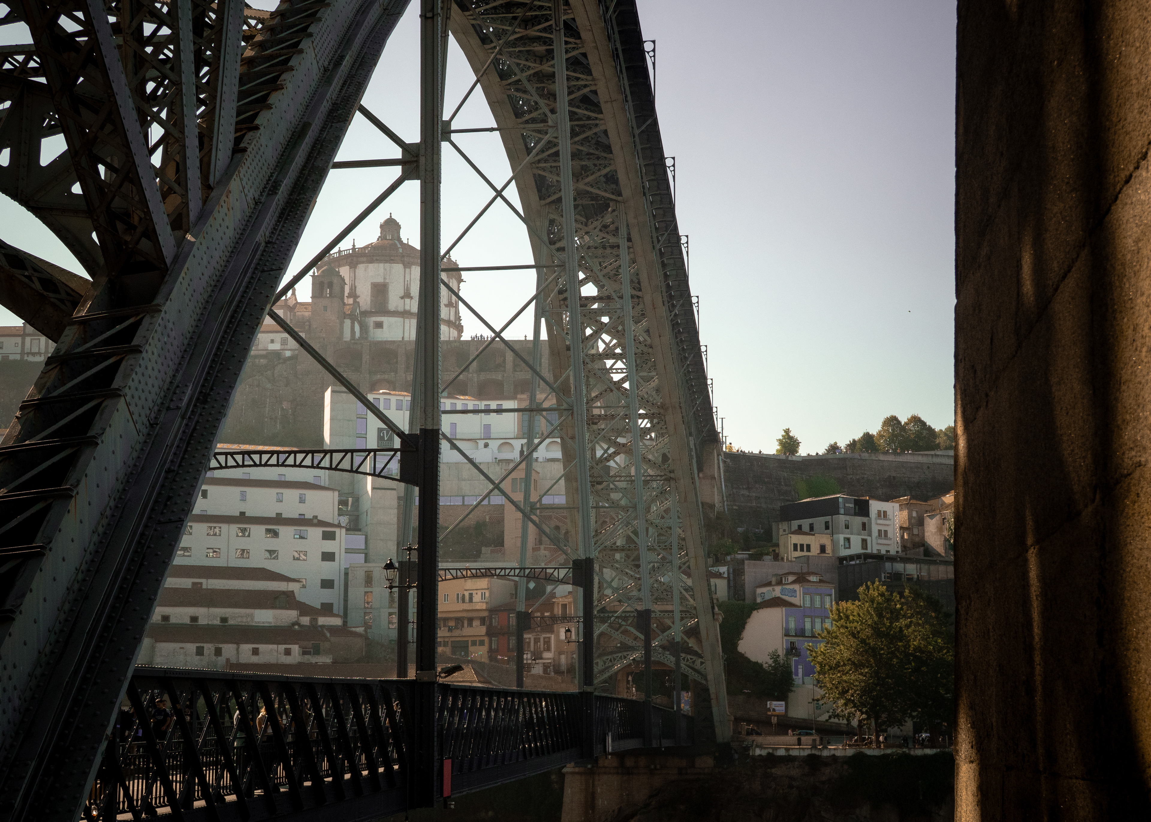 Vista del puente Luis I