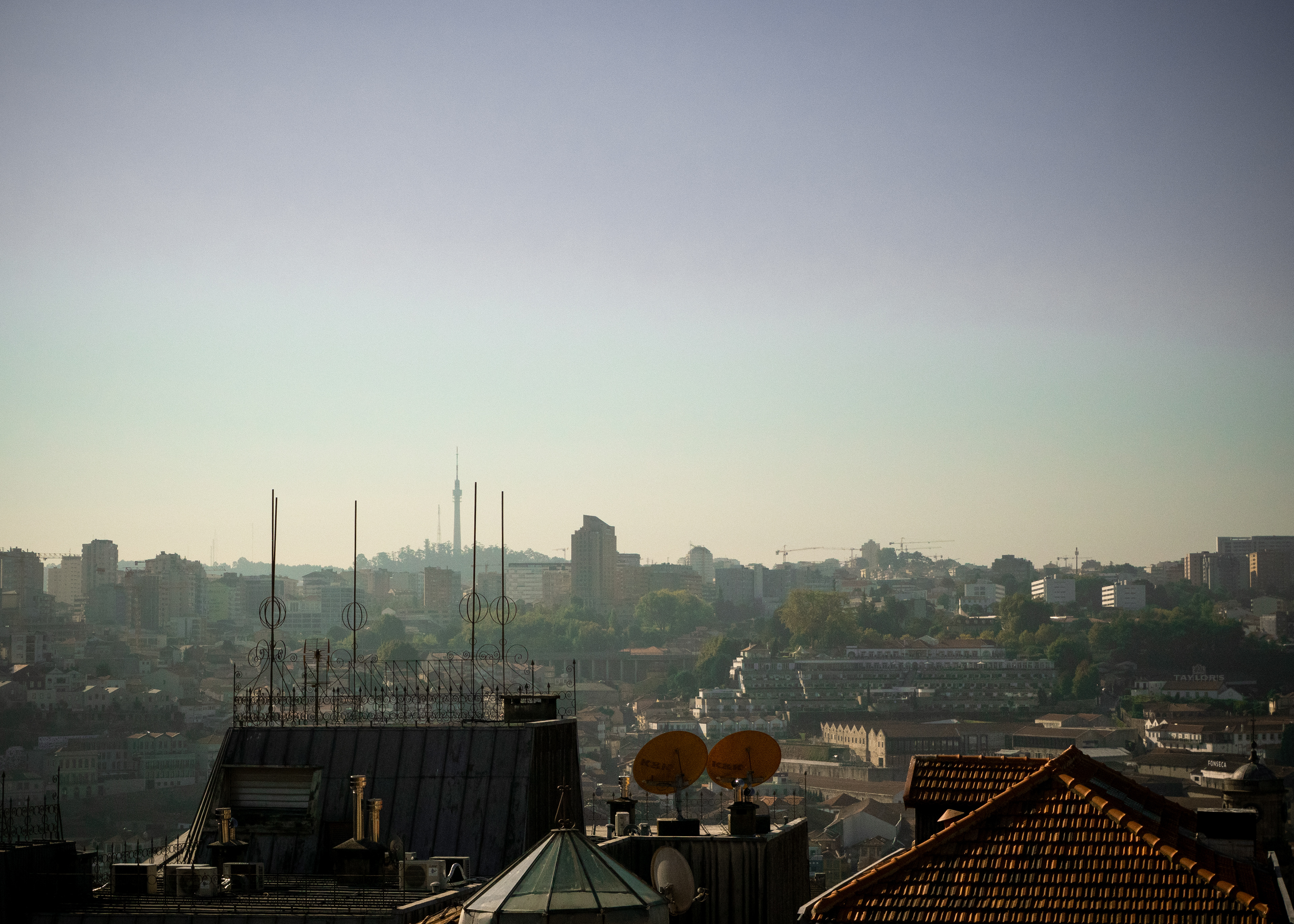 Vista desde un punto al lado del Río Duero