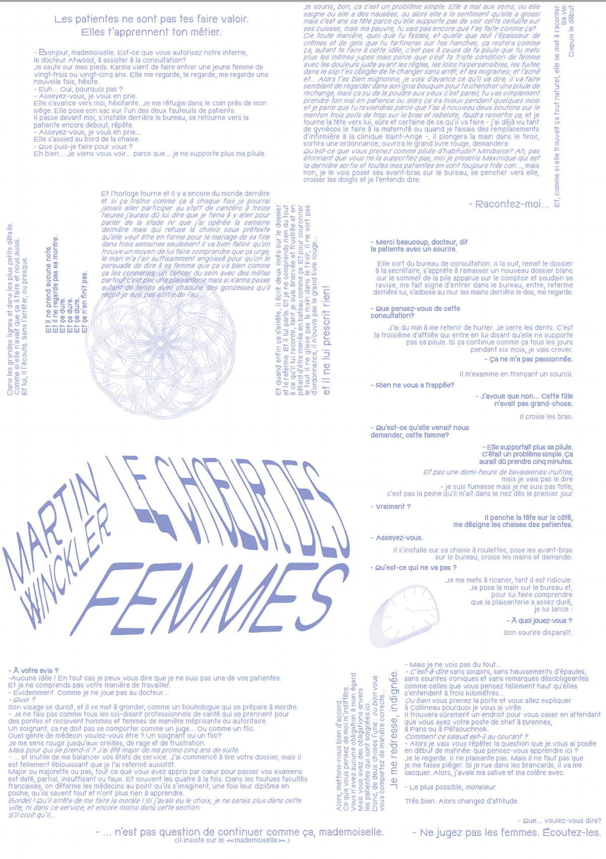 Texte: "Le Choeur des Femmes" par Martin Winckler