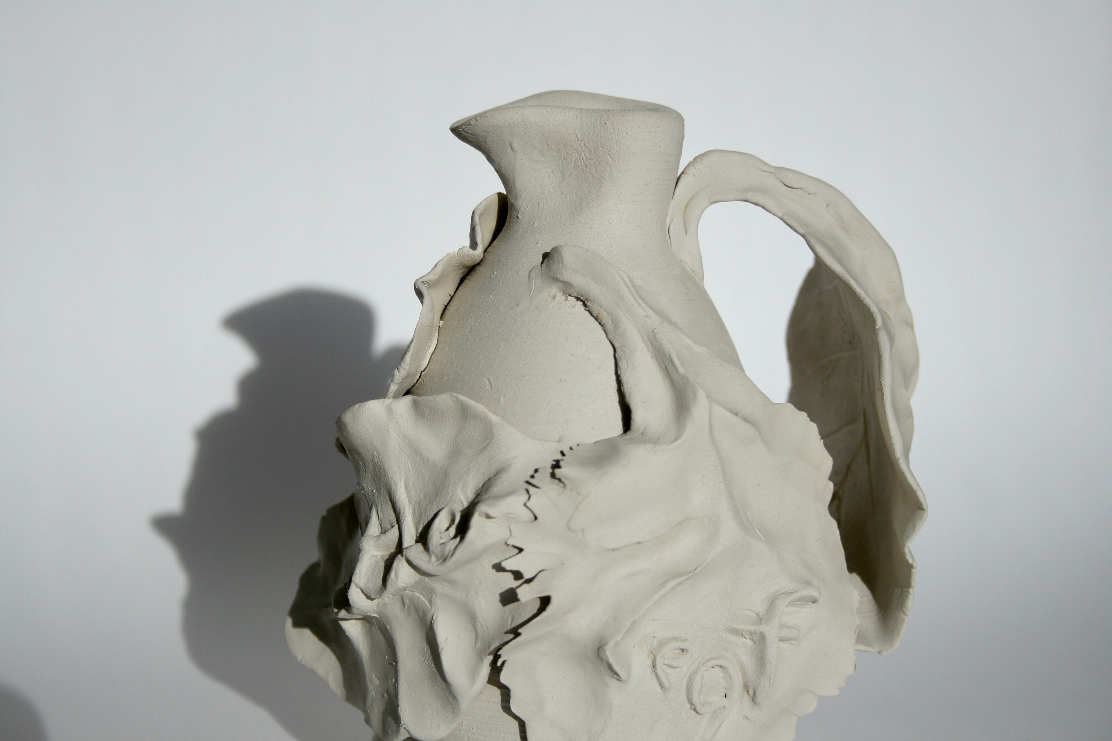 not just another leaf jug - unfired